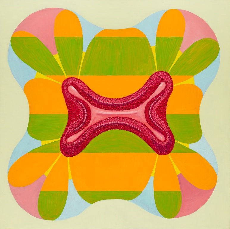 Peter Williams Pussy Galore, 2013 oil on canvas 30 x 30 inches