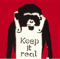 Banksy Keep It Real print