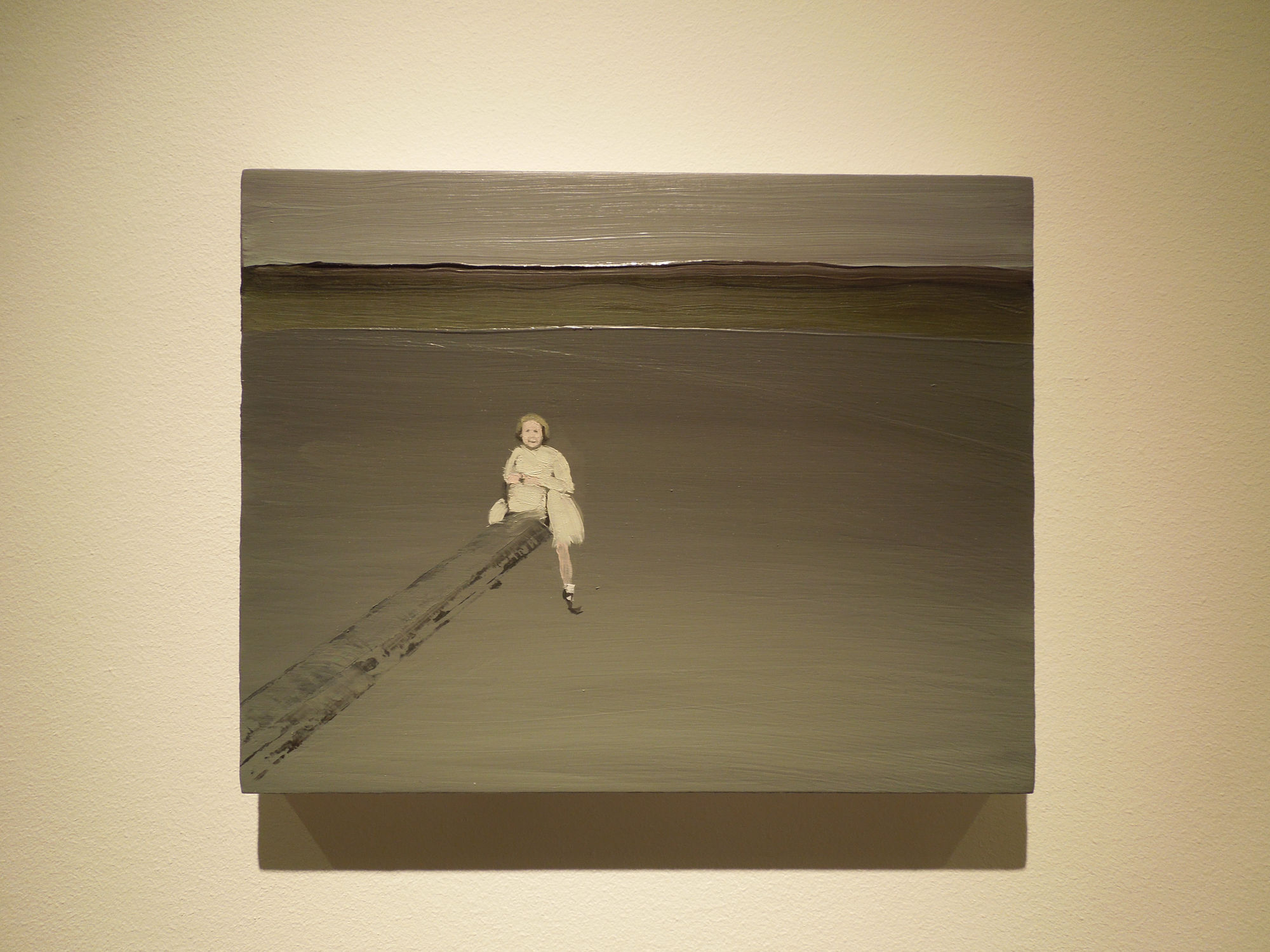 Andrew Munoz canvas hanging in gallery