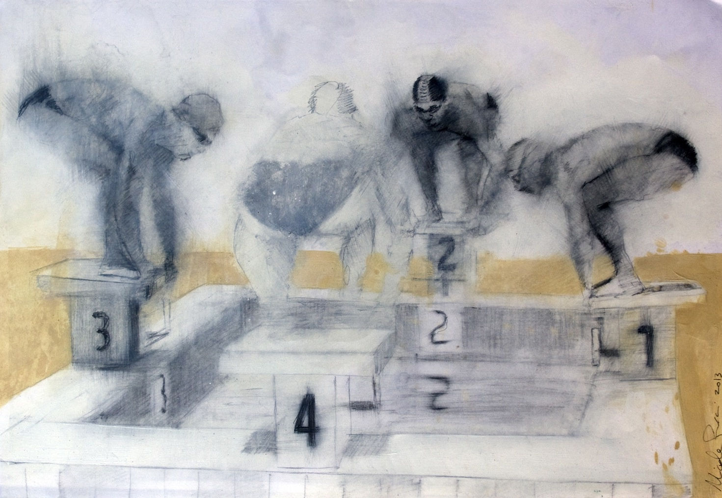 Pucci Nuotatori sketch