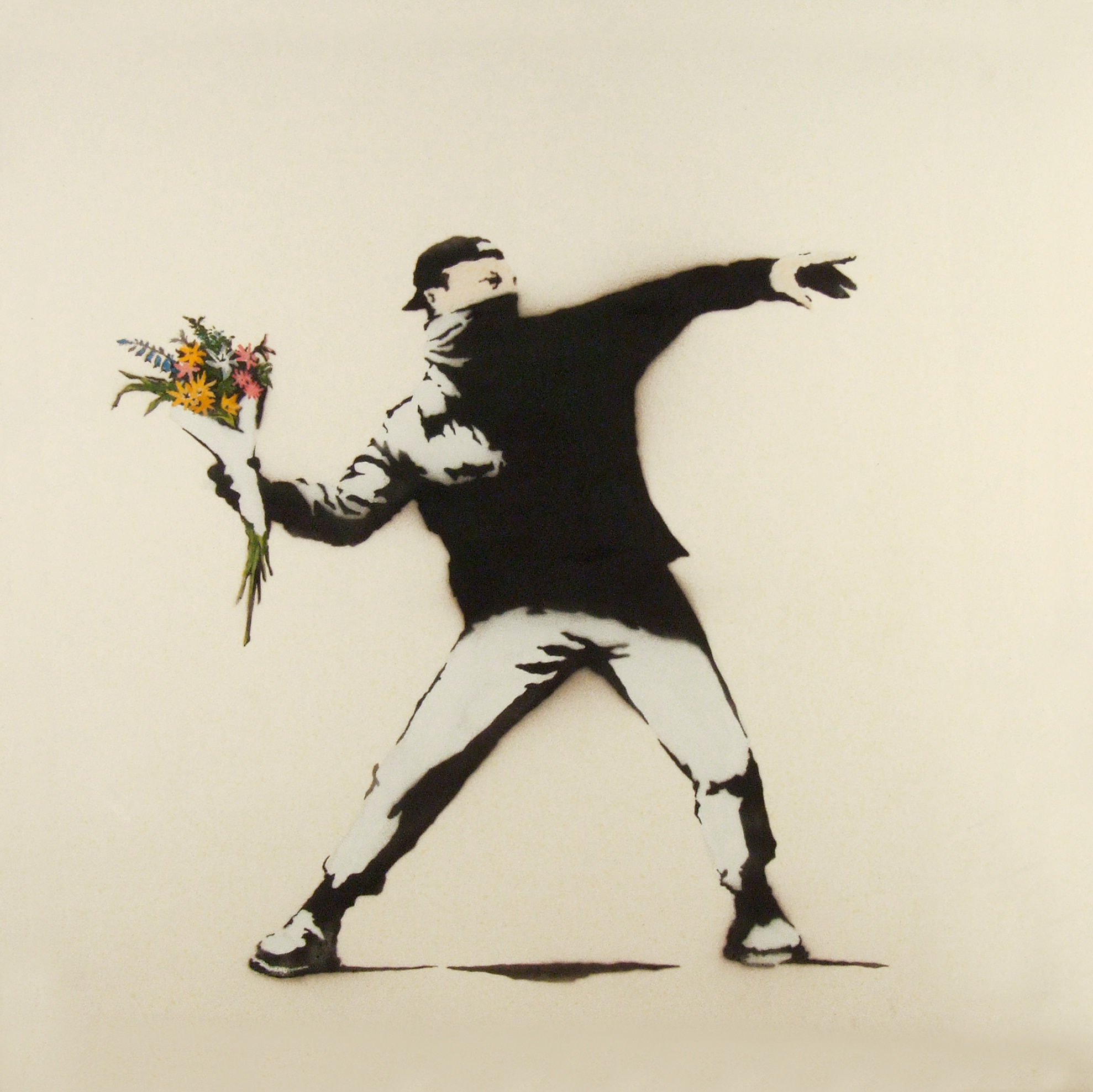 Banksy Love Is In The Air