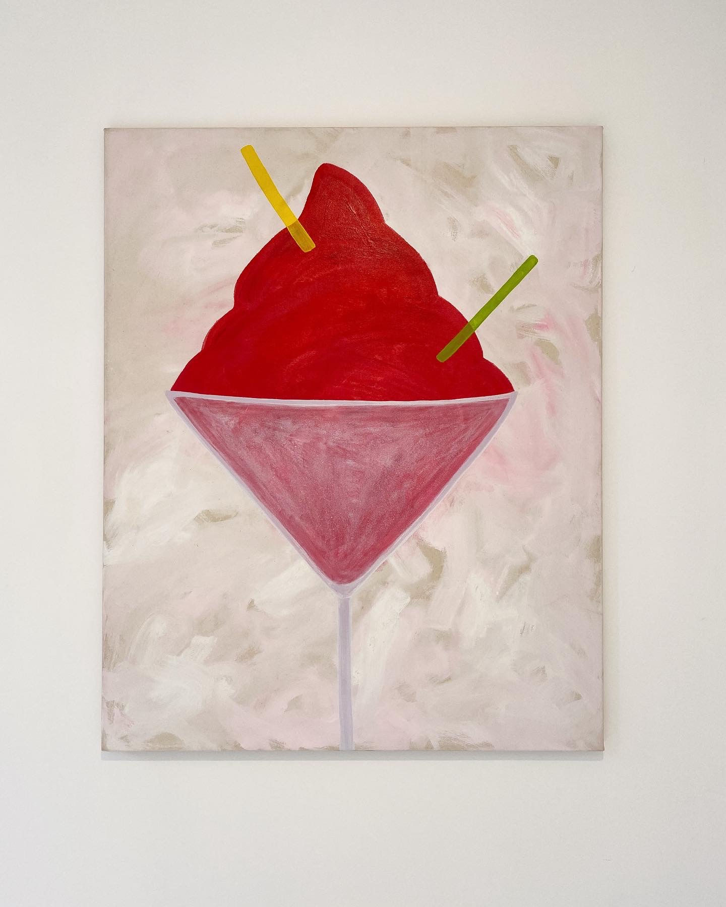 Installation view: Fleur Yearsley -When The Lights Go Up, Sapling Gallery