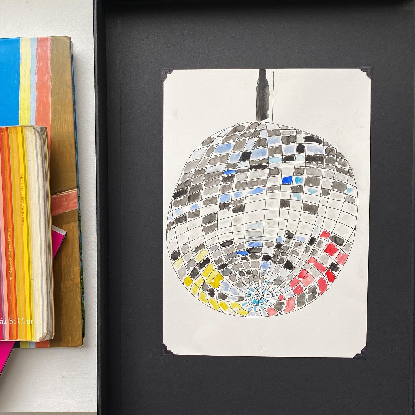 Works on paper selected for: Fleur Yearsley -When The Lights Go Up, Sapling Gallery