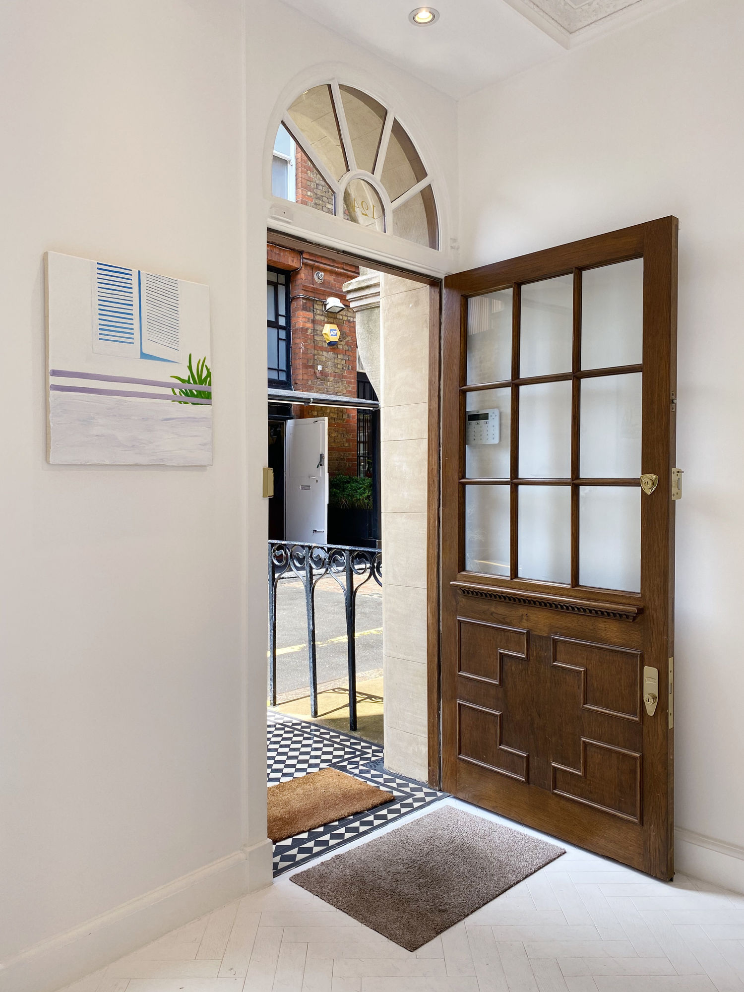 Installation view: Fleur Yearsley -When The Lights Go Up, Sapling Gallery