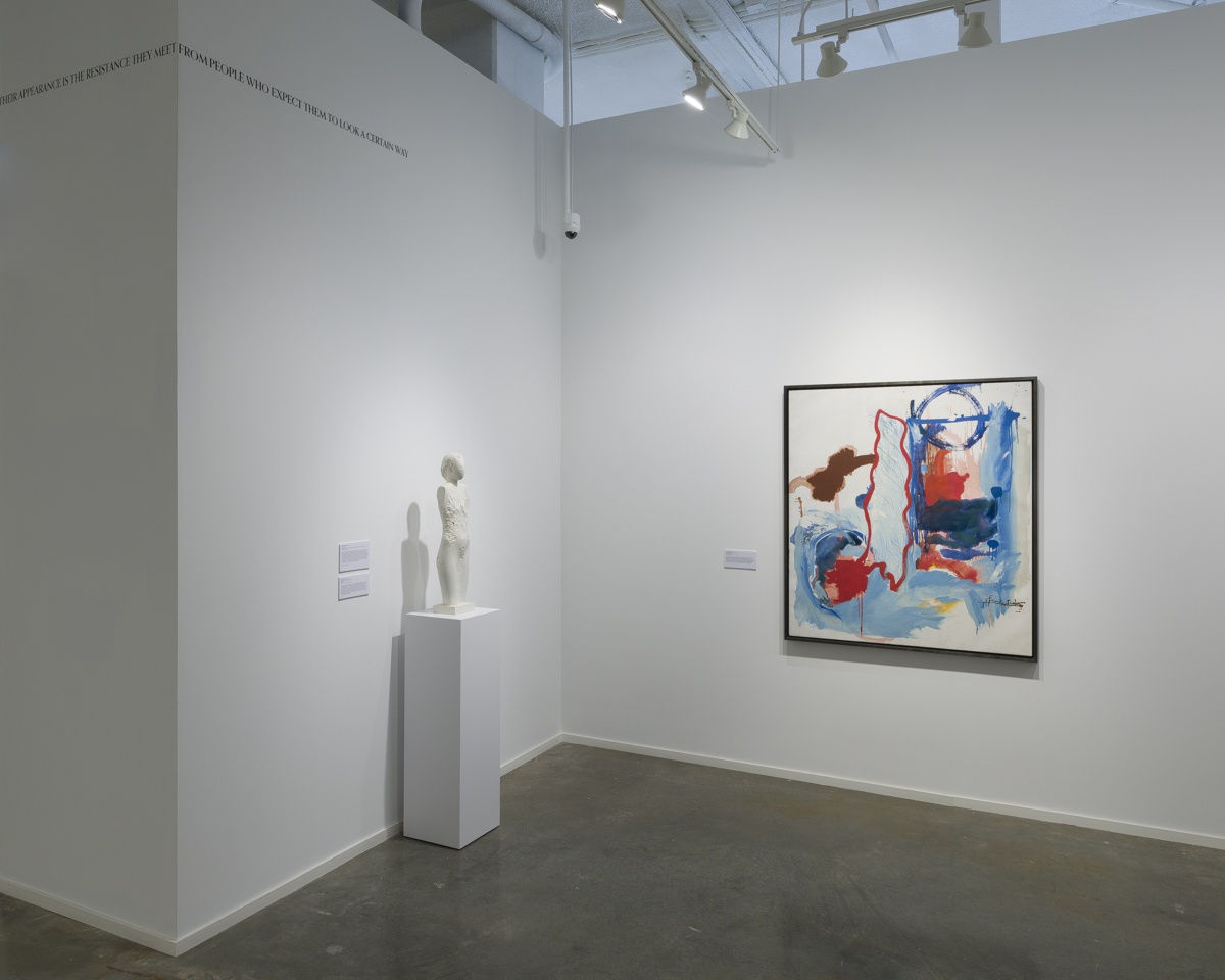 Installation view, Full and Pure: Body, Materiality, Gender, 2023. Photo: Evan Sheldon.