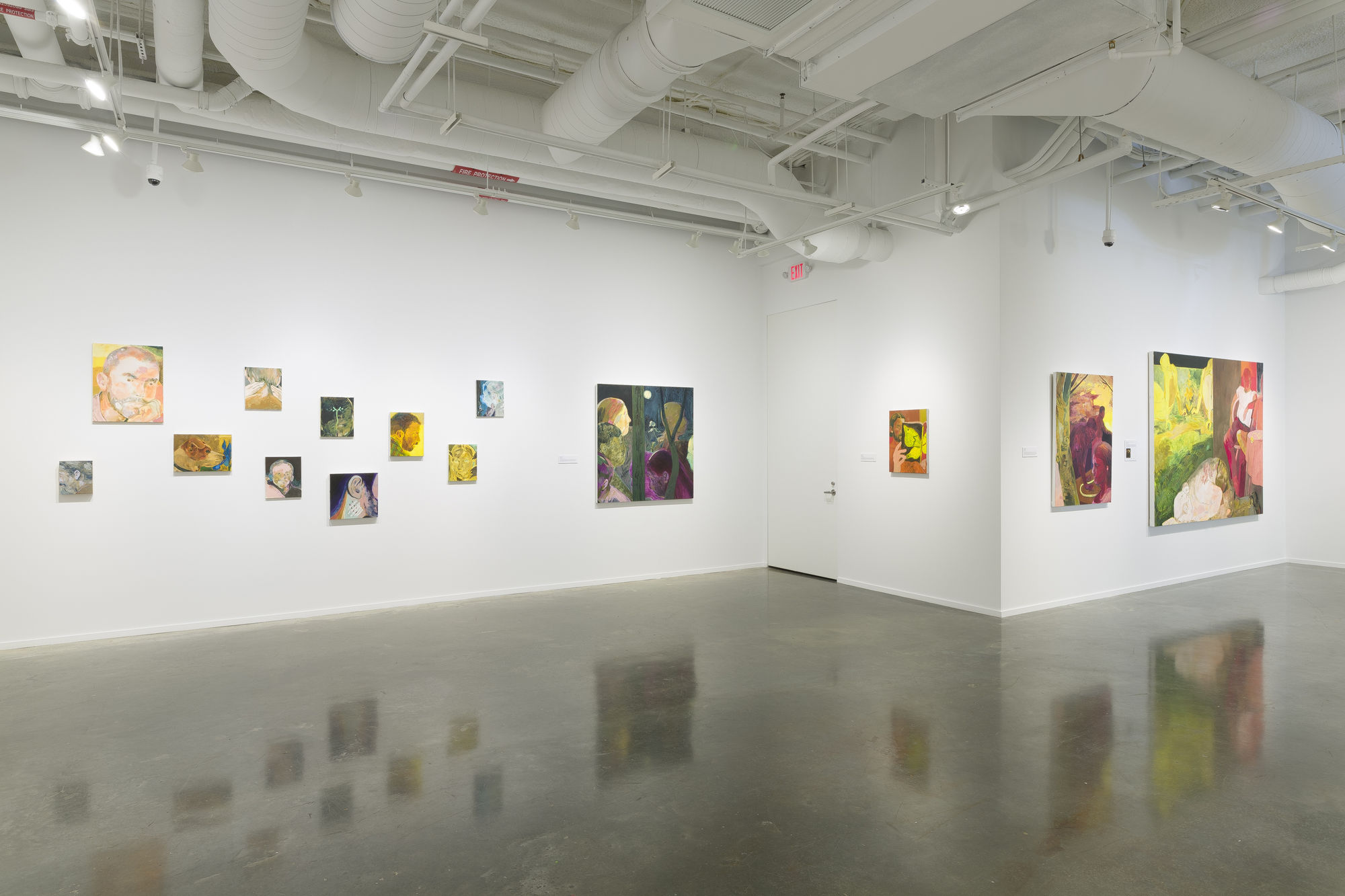 Installation view, Anthony Cudahy: Spinneret, 2024. Photo: Evan Sheldon.