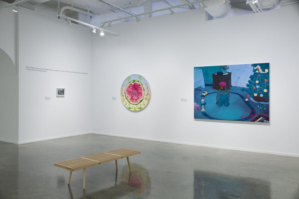 Installation view, New York Academy of Art Chubb Fellows and Friends, 2025. Photo: Evan Sheldon.