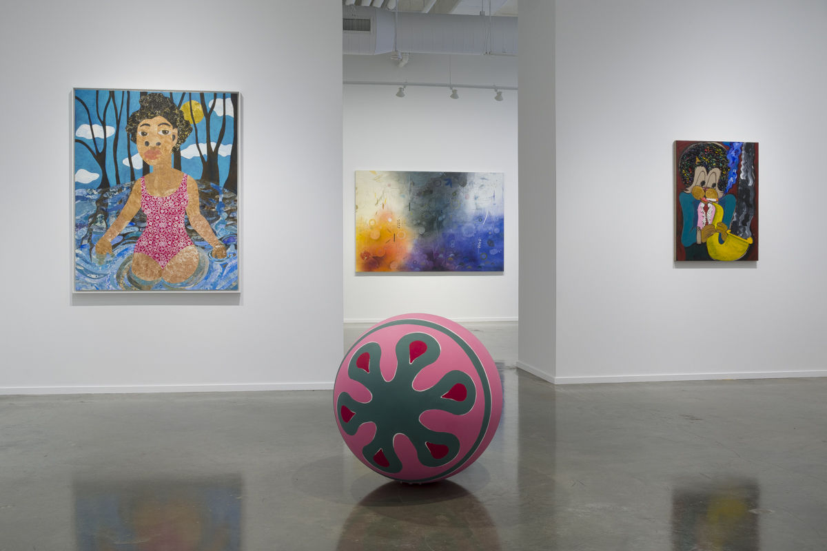 Installation view, Fields of Vision: Dallas Collects, 2026. Photo: Evan Sheldon.