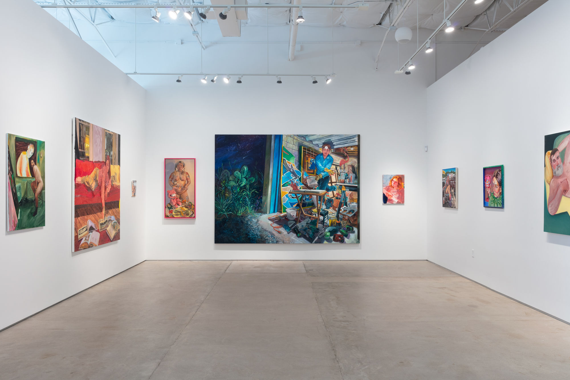 Installation view, Painters Painting Painters: A Study of Muses, Friends and Companions, 2022. Todora Photography.