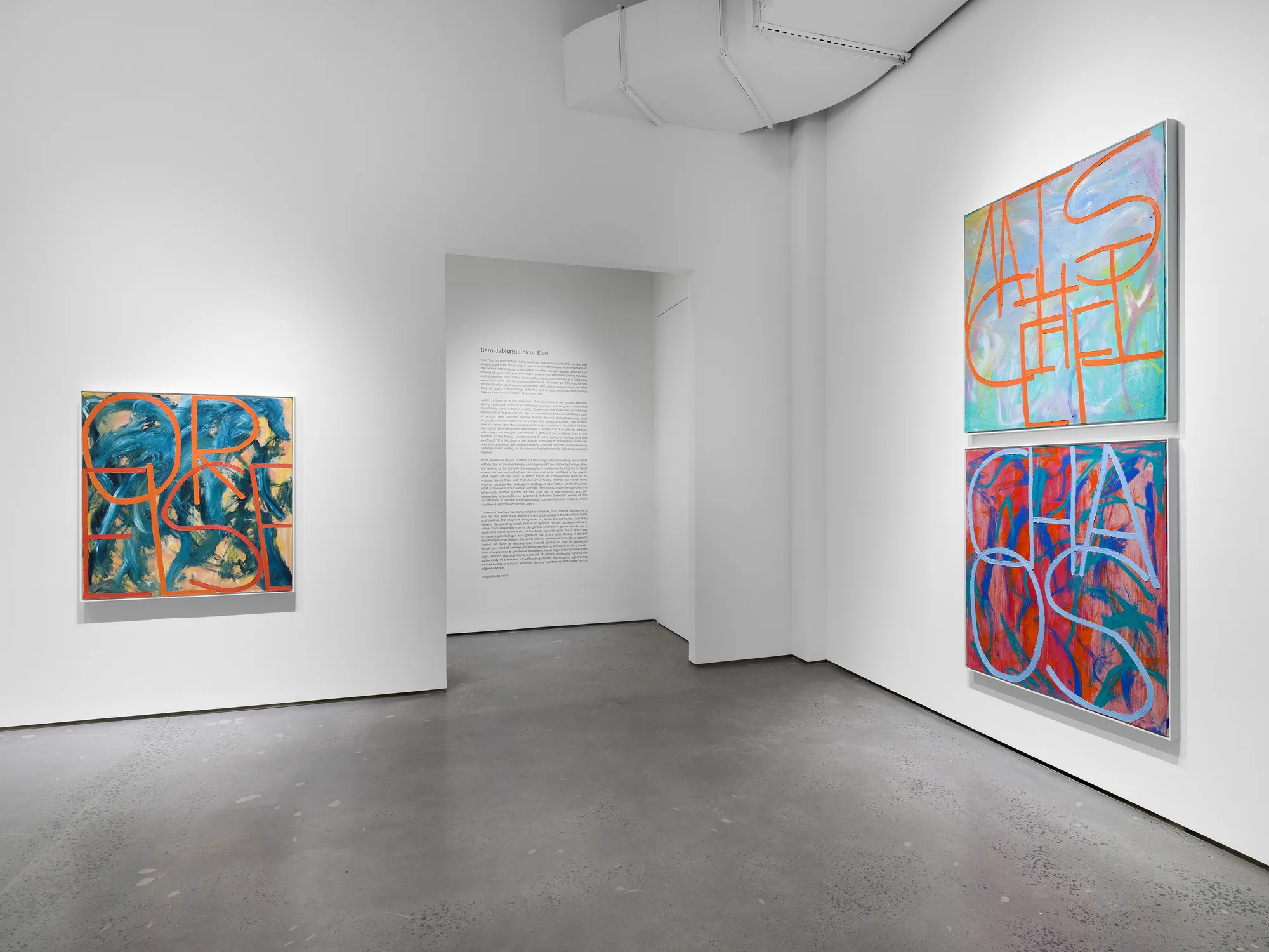 Sam Jablon: Luck or Else