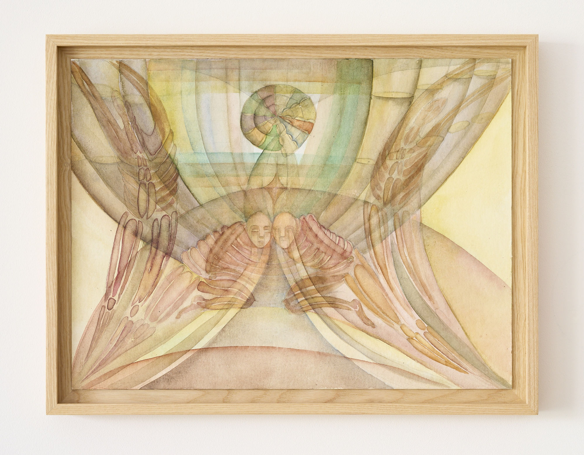 Veronika Hapchenko grief, 2025 Watercolor on paper 30 x 40 cm