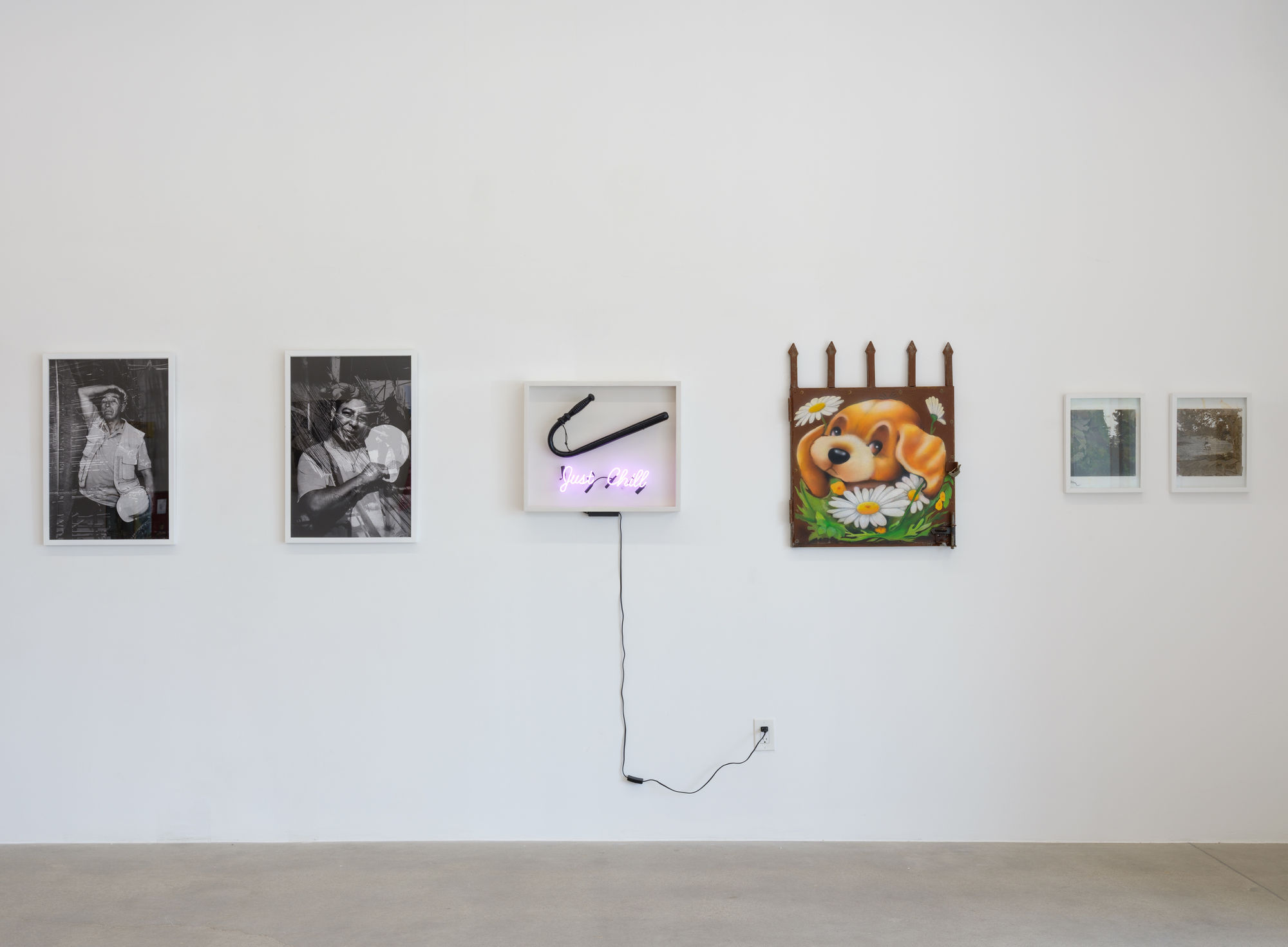 installation view of Terrenos