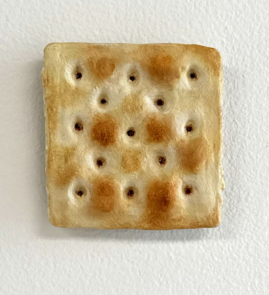 sculpture of a cracker