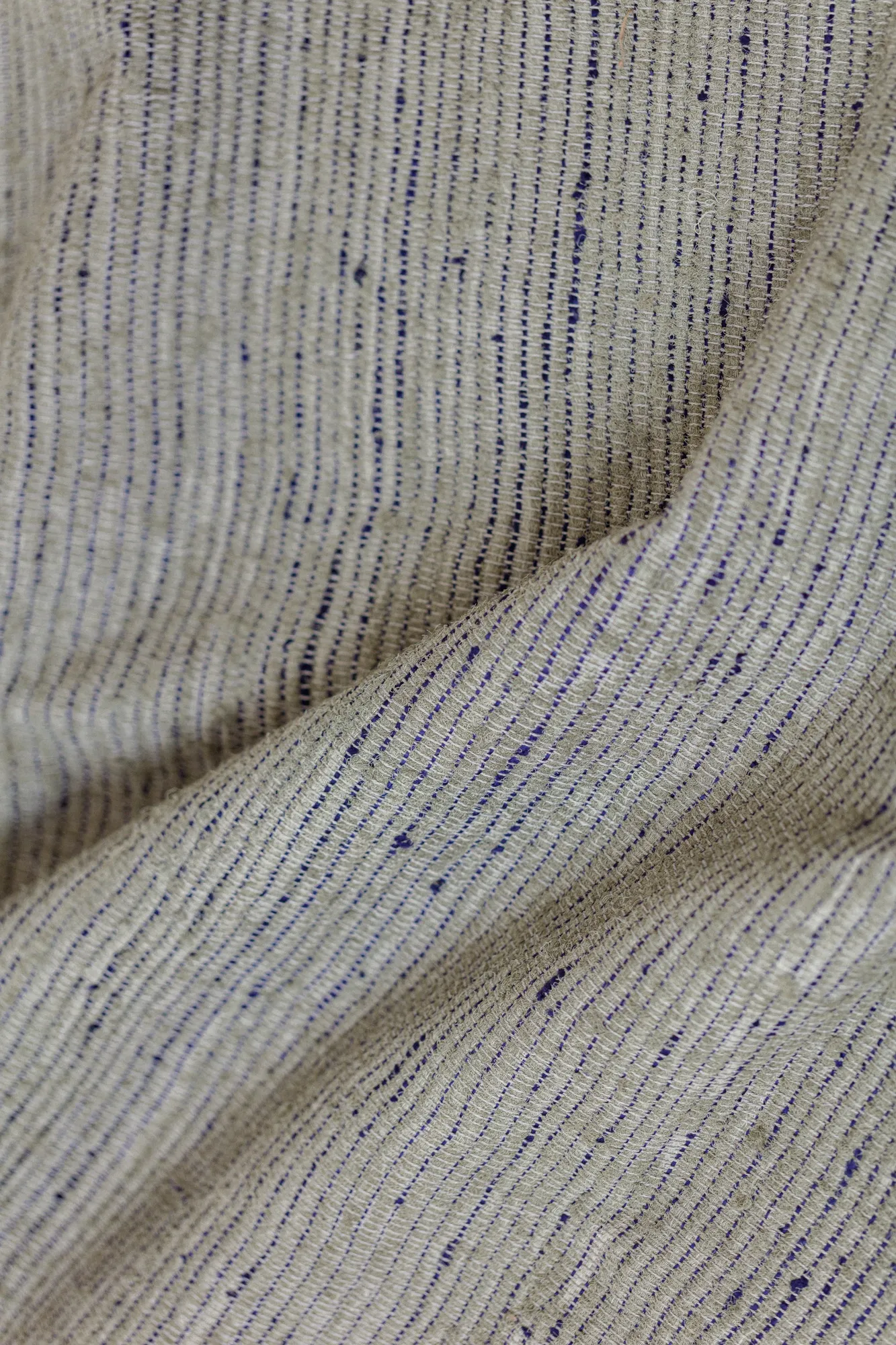 Feather yarn Rustic, Indigo and Cane - Natural and Synthetic pigments