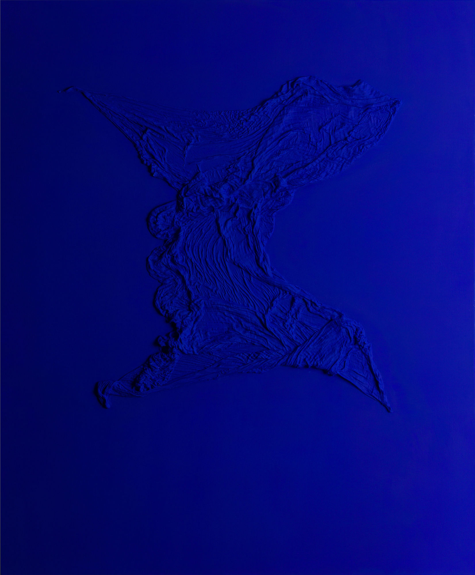 Derek Dickinson, Figurative Study in Ultra Blue 02, 2022