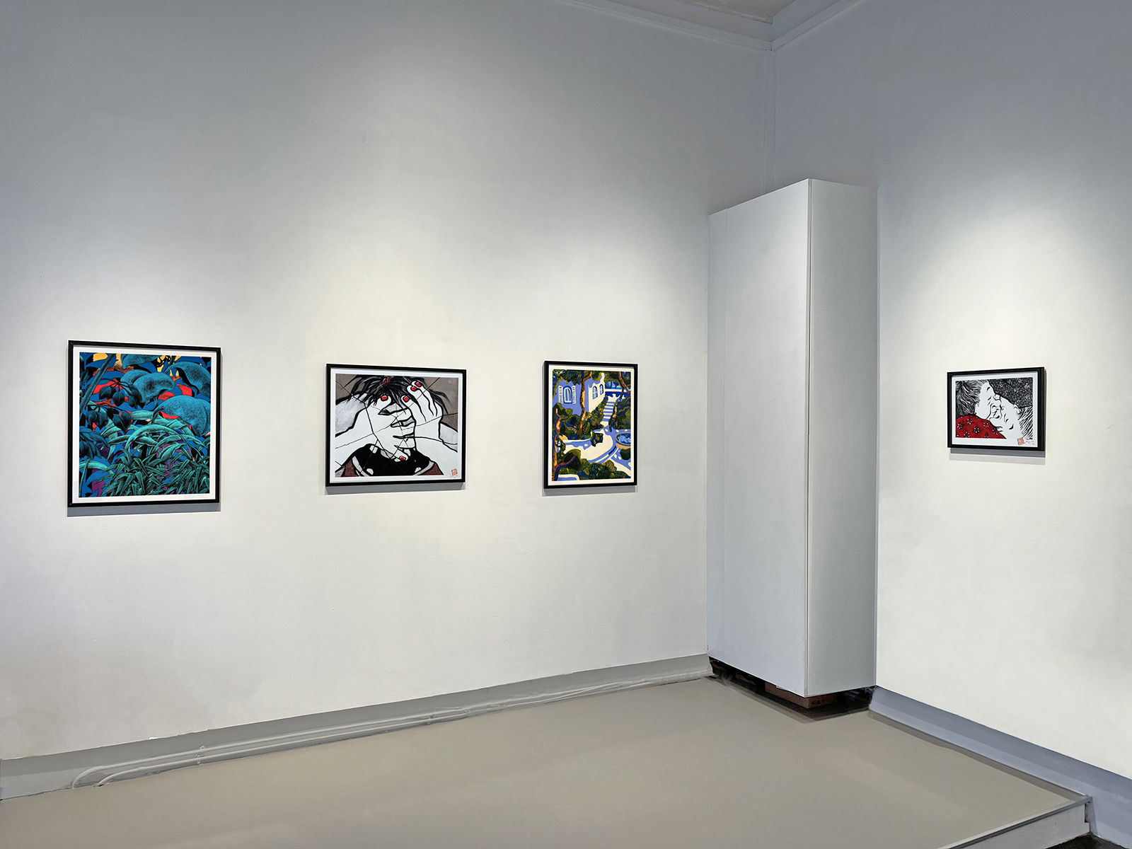 Digigraphies, galerie Jonathan Roze