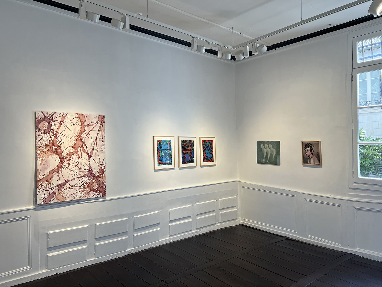 LA NOUVELLE EXPOSITION COLLECTIVE: DIANE BENOIT DU REY, FRANÇOIS MALINGRËY, INVADER, JULIEN COLOMBIER, JULIE HOSTIN, MATTHIEU POMMIER, ROSALIE MAILLARD