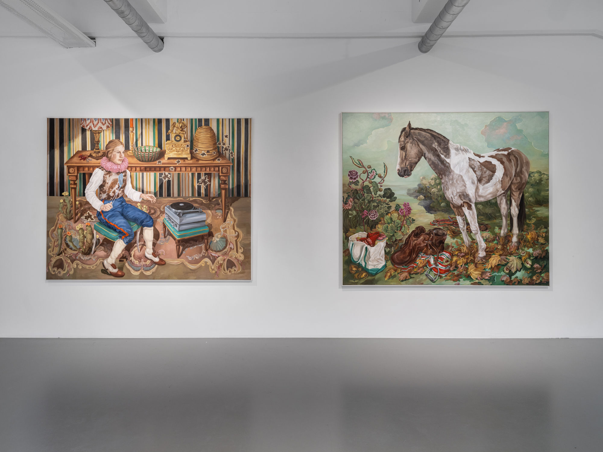 Installation view, Tove Mauritzson, Keeper, 2024, Galleri Duerr. Photo: Jean-Baptiste B&eacute;ranger.