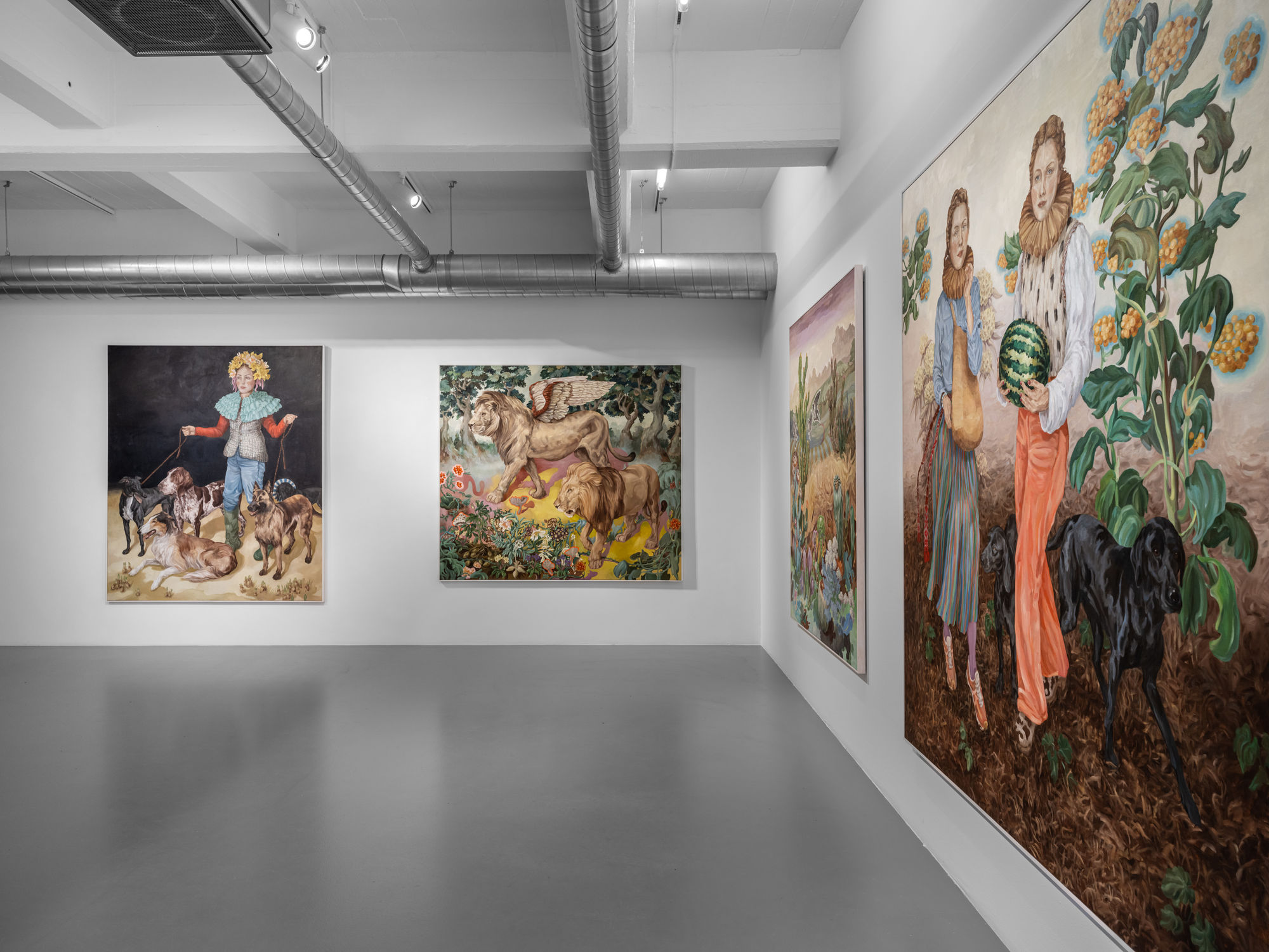 Installation view, Tove Mauritzson, Keeper, 2024, Galleri Duerr. Photo: Jean-Baptiste B&eacute;ranger.