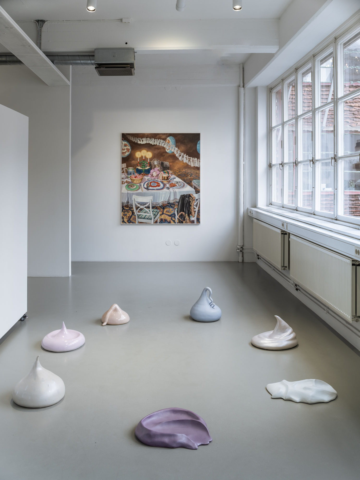 Installation view, Tove Mauritzson, Keeper, 2024, Galleri Duerr. Photo: Jean-Baptiste B&eacute;ranger.