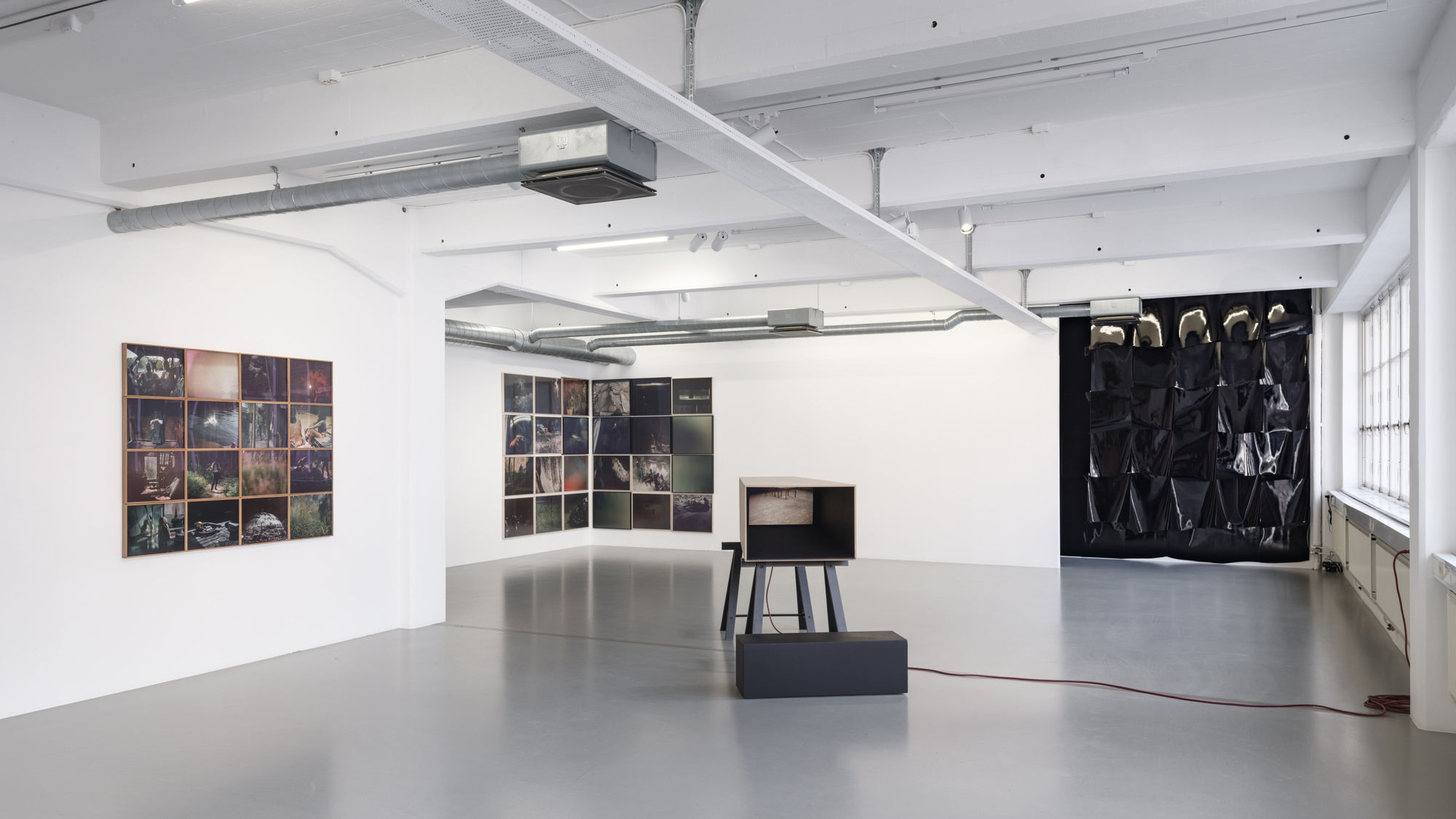 Installation view, Martina Hoogland Ivanow, Shadow Works, Living the Dream, 2025, Galleri Duerr. Photo: Jean-Baptiste Béranger.