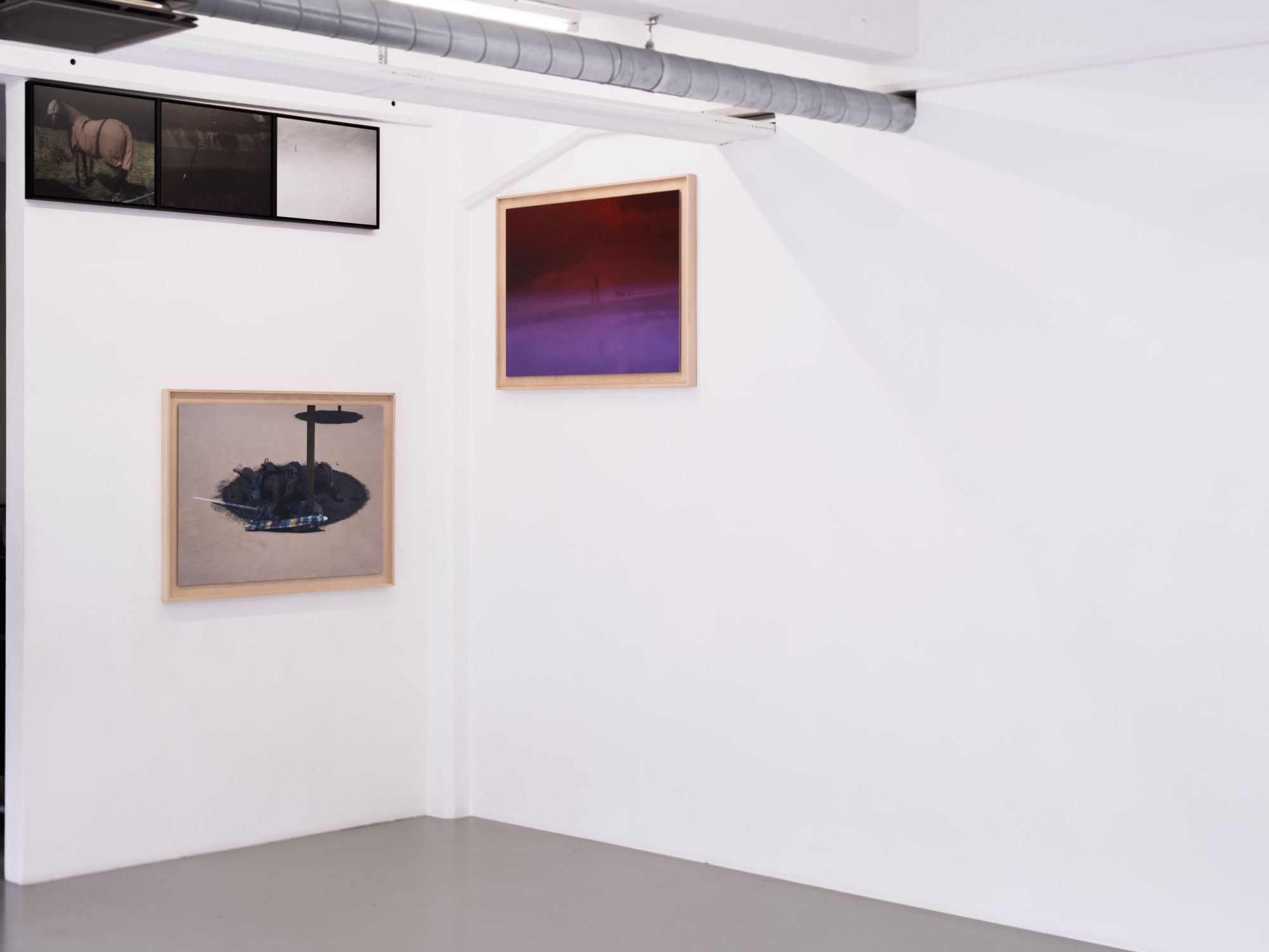 Installation view, Martina Hoogland Ivanow, Shadow Works, Living the Dream, 2025, Galleri Duerr. Photo: Jean-Baptiste Béranger.