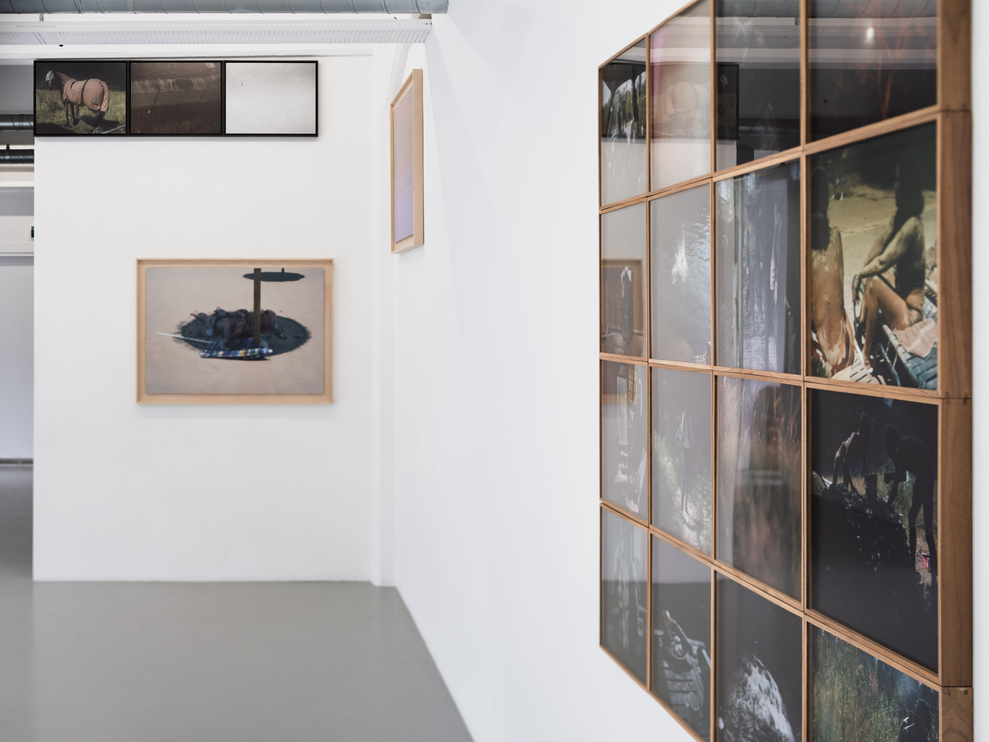 Installation view, Martina Hoogland Ivanow, Shadow Works, Living the Dream, 2025, Galleri Duerr. Photo: Jean-Baptiste Béranger.