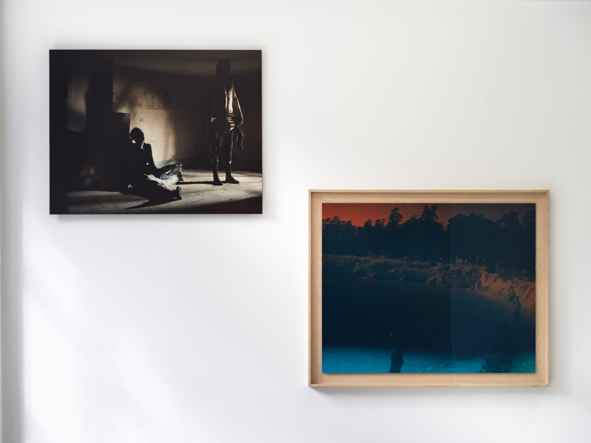 Installation view, Martina Hoogland Ivanow, Shadow Works, Living the Dream, 2025, Galleri Duerr. Photo: Jean-Baptiste Béranger.