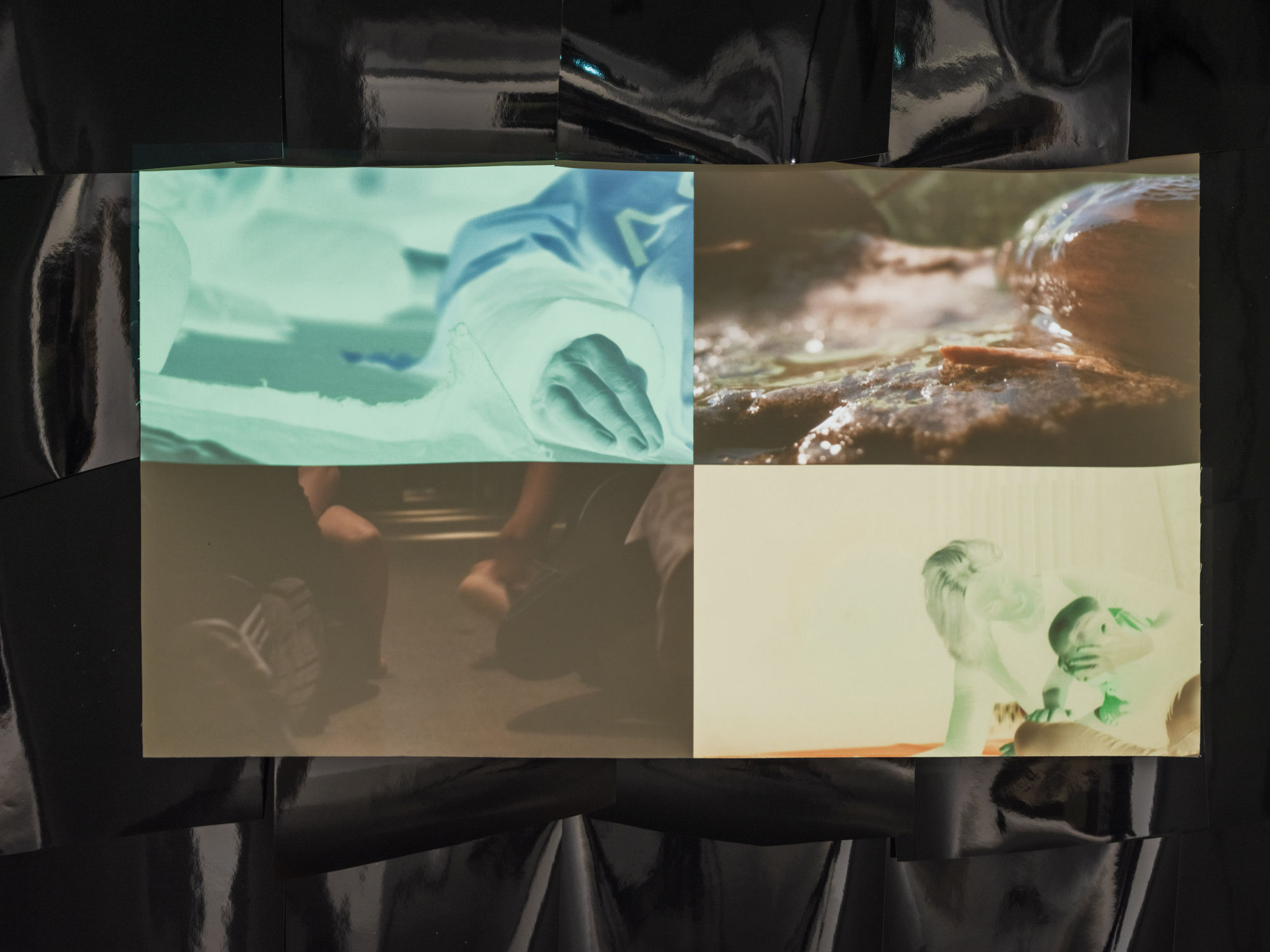 Installation view, Martina Hoogland Ivanow, Shadow Works, Living the Dream, 2025, Galleri Duerr. Photo: Jean-Baptiste Béranger.