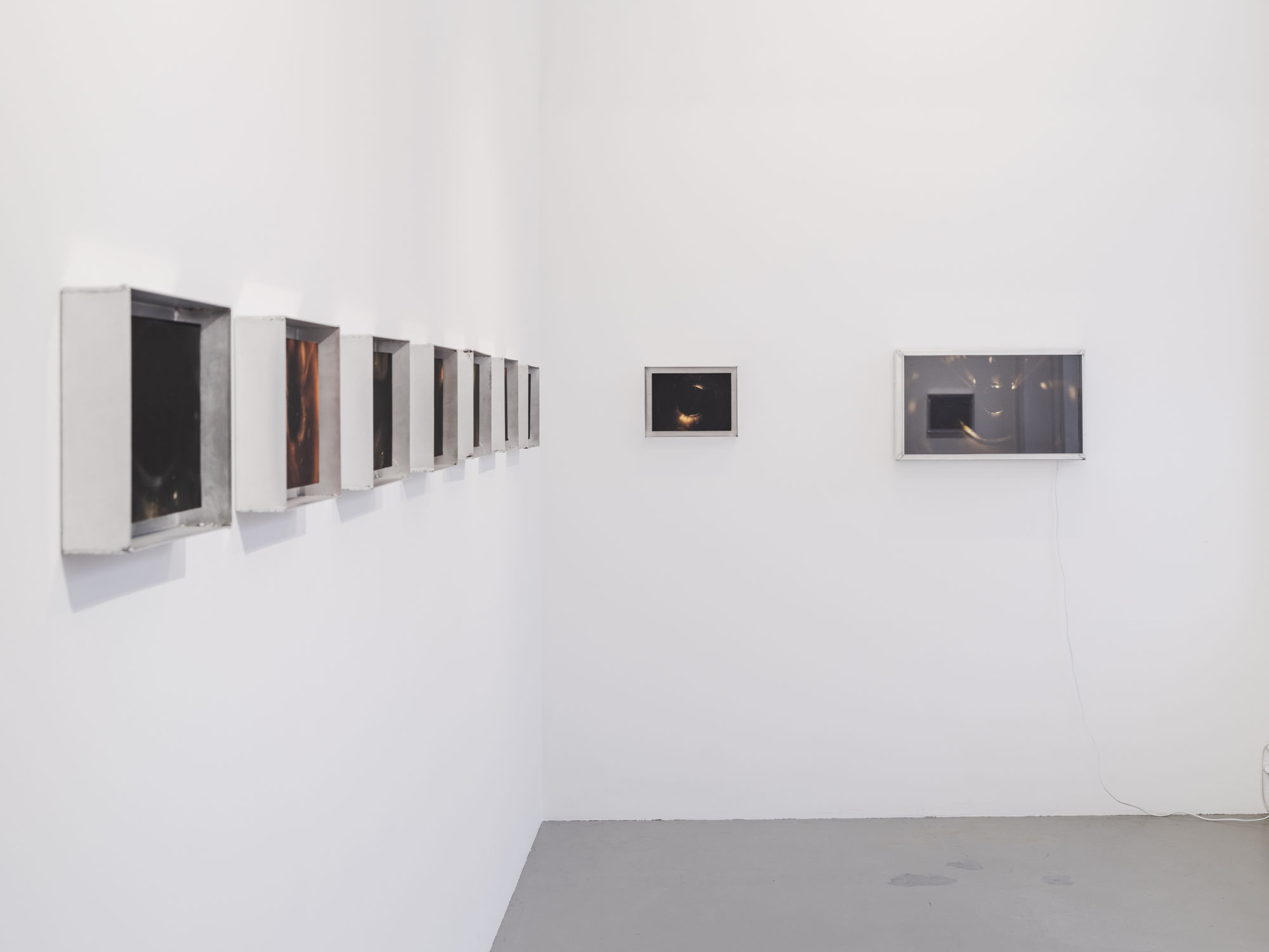 Installation view, Karl Dunér, Vattenkikaren / Aquascope, 2025, Galleri Duerr. Photo: Jean-Baptiste Béranger.