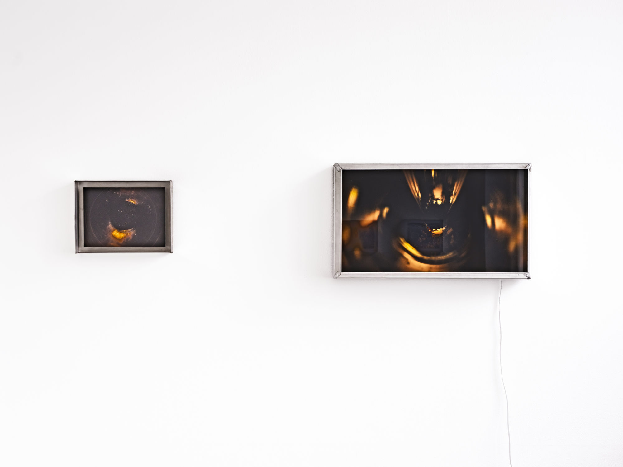 Installation view, Karl Dunér, Vattenkikaren / Aquascope, 2025, Galleri Duerr. Photo: Jean-Baptiste Béranger.