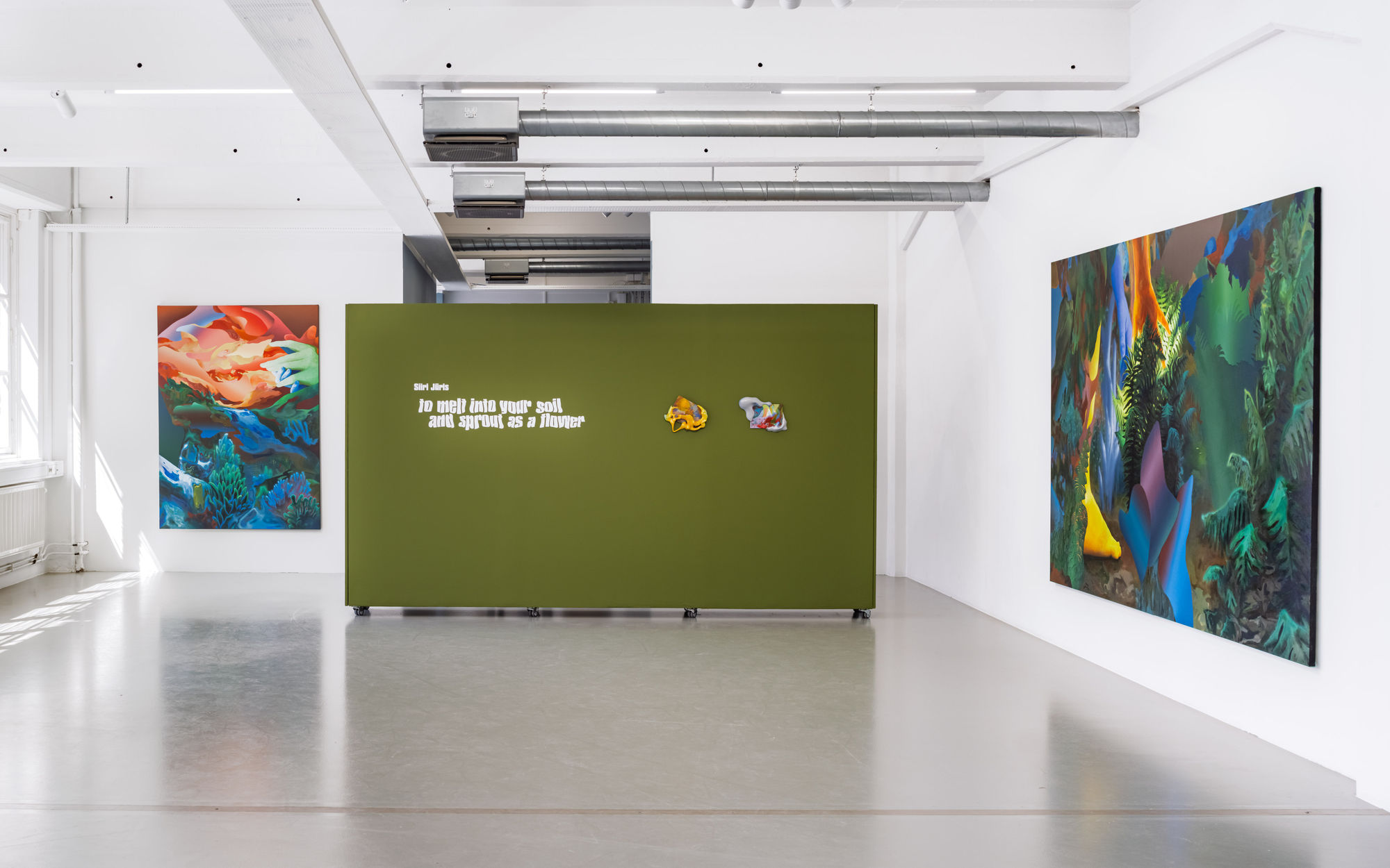 Installation view, Siiri Jüris, Galleri Duerr. Photo: Jean-Baptiste Béranger.