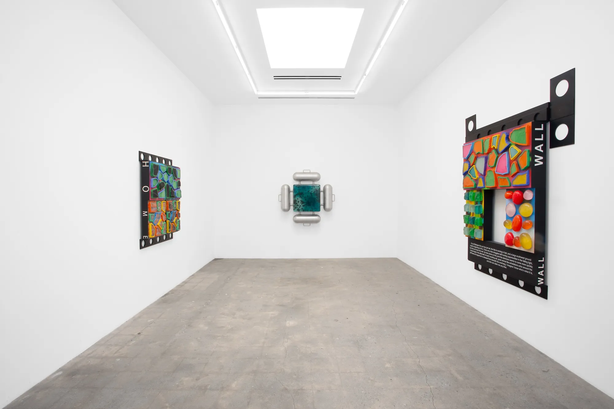 Ashley Bickerton Landscapes, Seascapes, and Interiors, 2021 (Installation view)