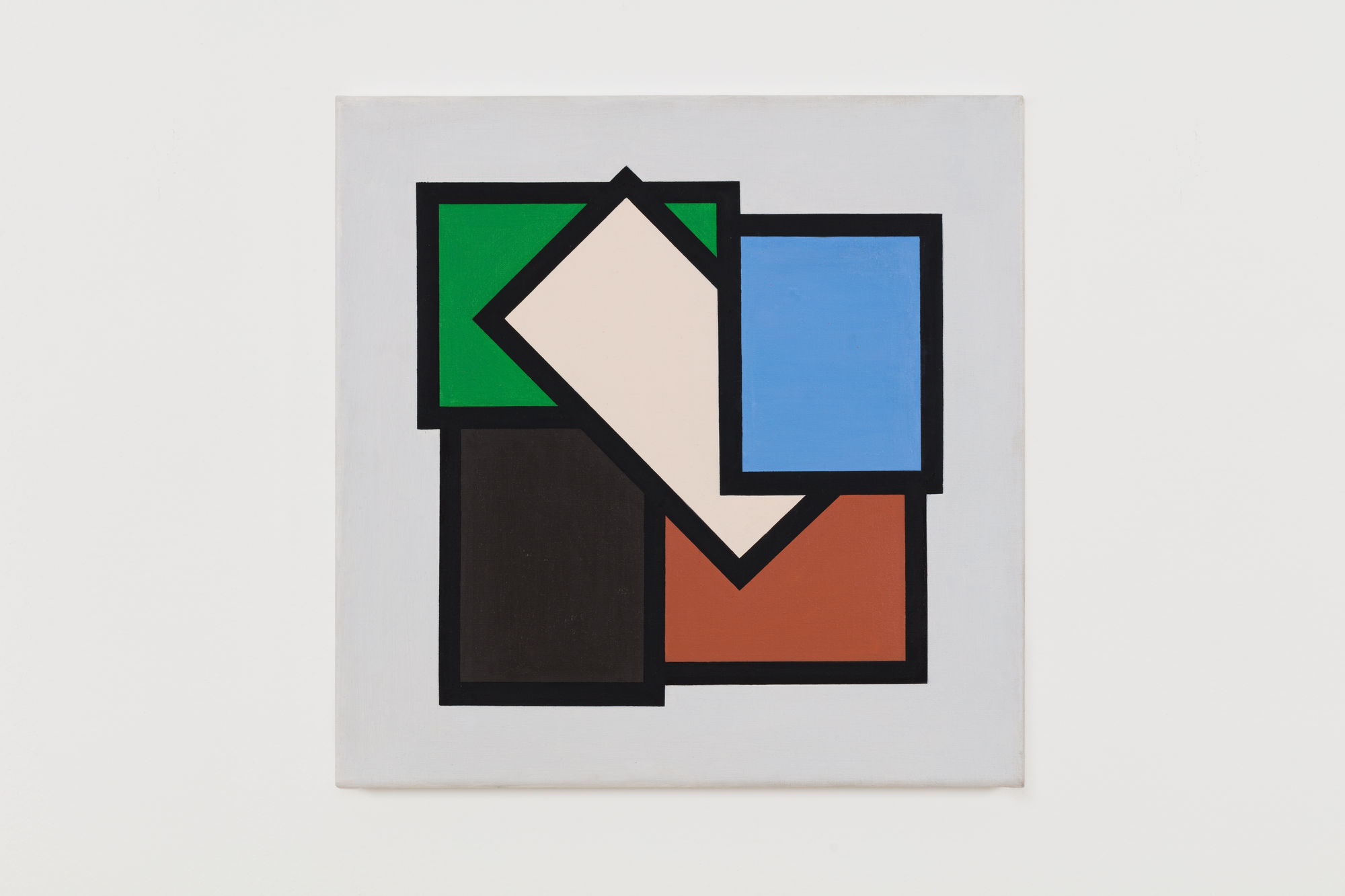 Mary Webb, Russia IV, 1996, Oil on linen, 40.5 x 40.5 cm, 16 x 16 in