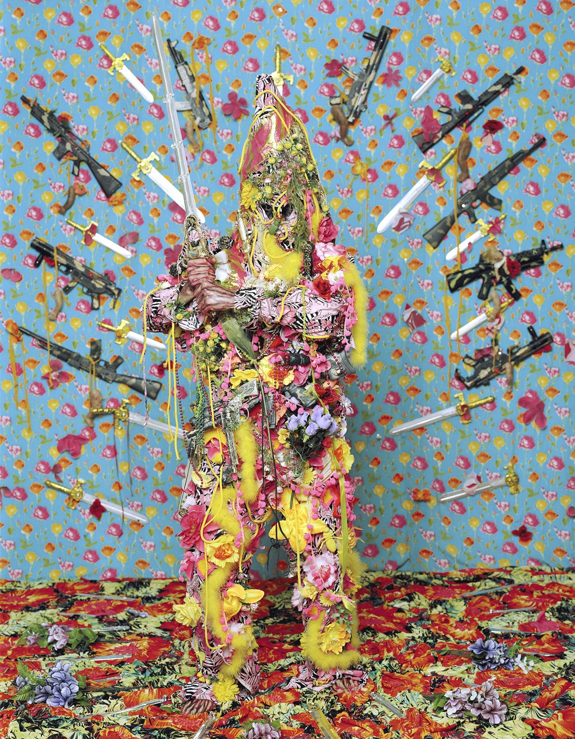 Hew Locke, Chevalier, 2007-2014, Chromogenic print, 227 x 177 cm, 89 3/8 x 69 3/4 in, Edition of 3 plus 1 AP