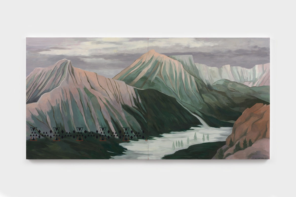 Kay WalkingStick, Winter Passage, 2017