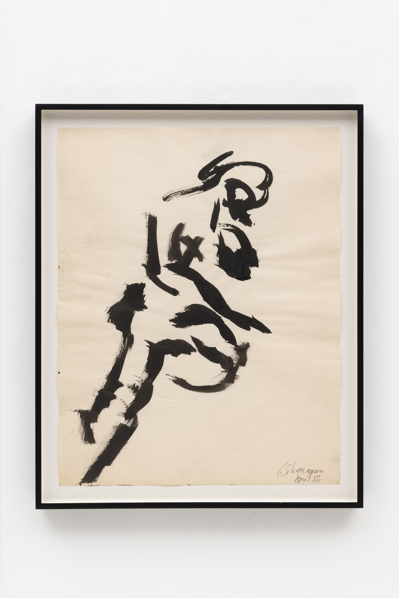 Carolee Schneemann, Action Drawing, 1956