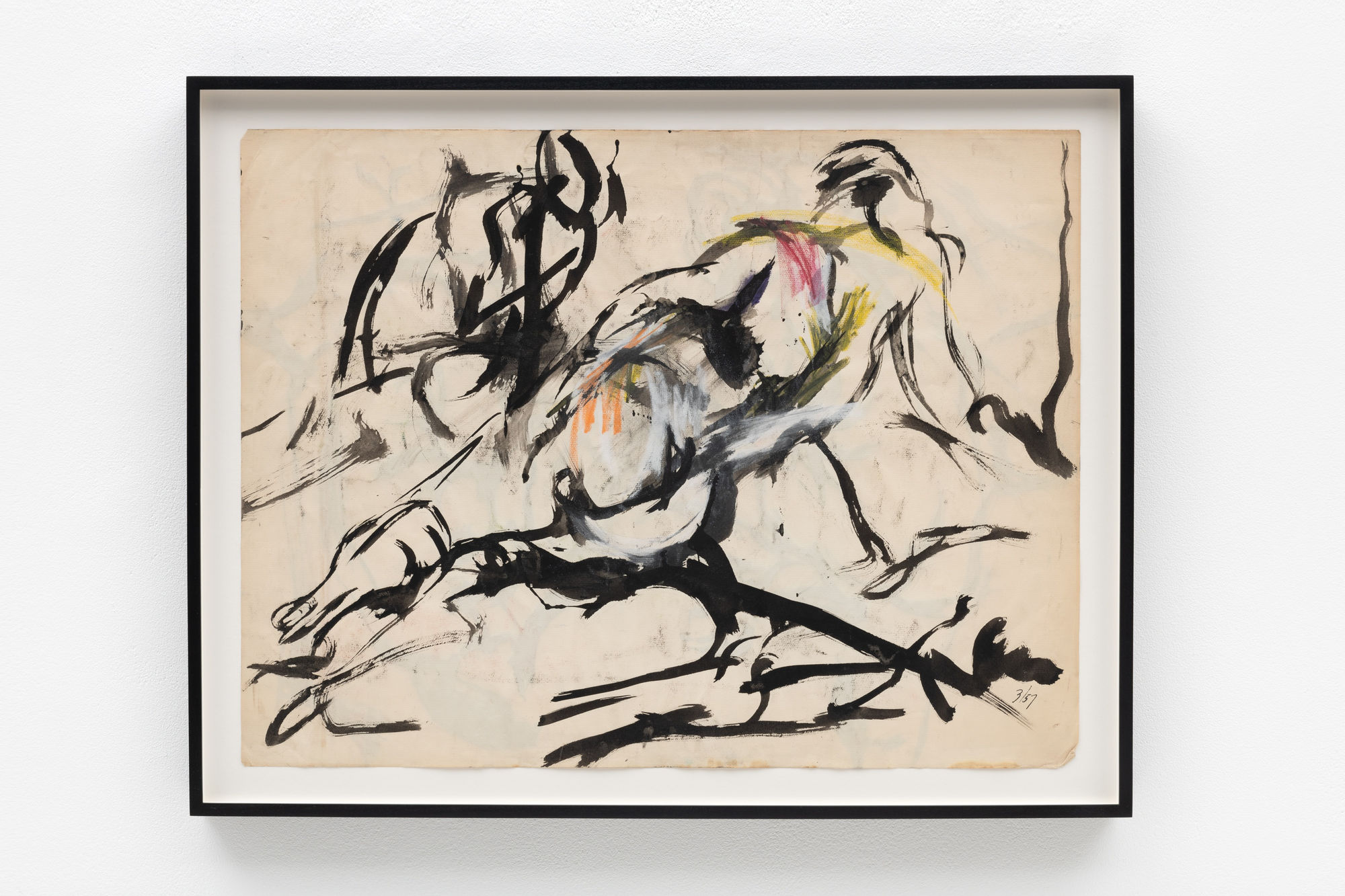 Carolee Schneemann, Action Drawing, 1957
