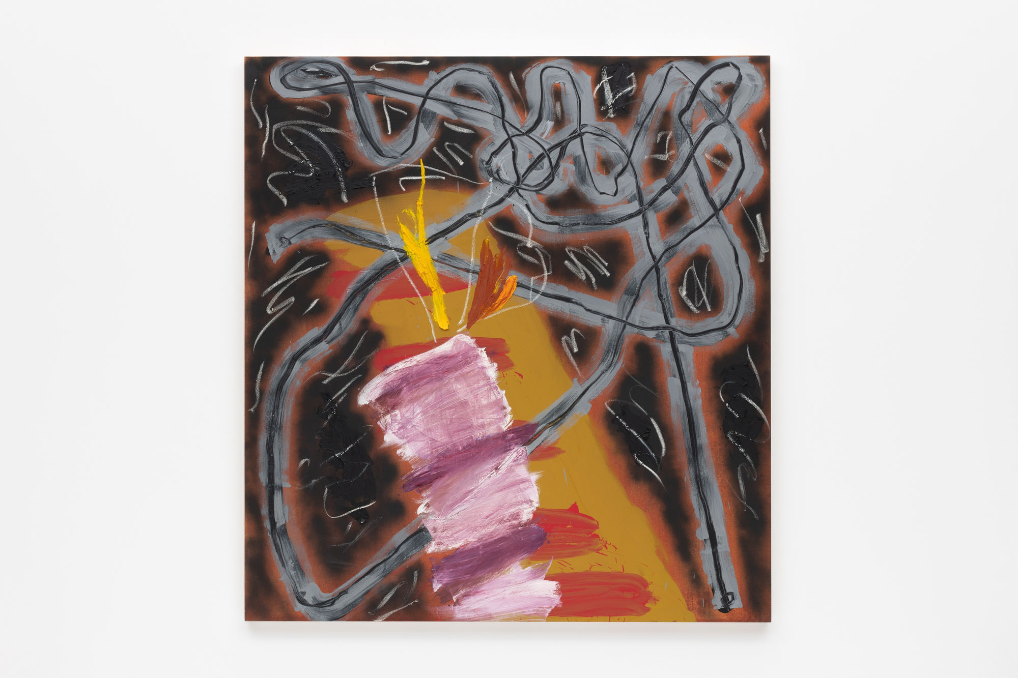 Basil Beattie, Close to Beyond, 2014