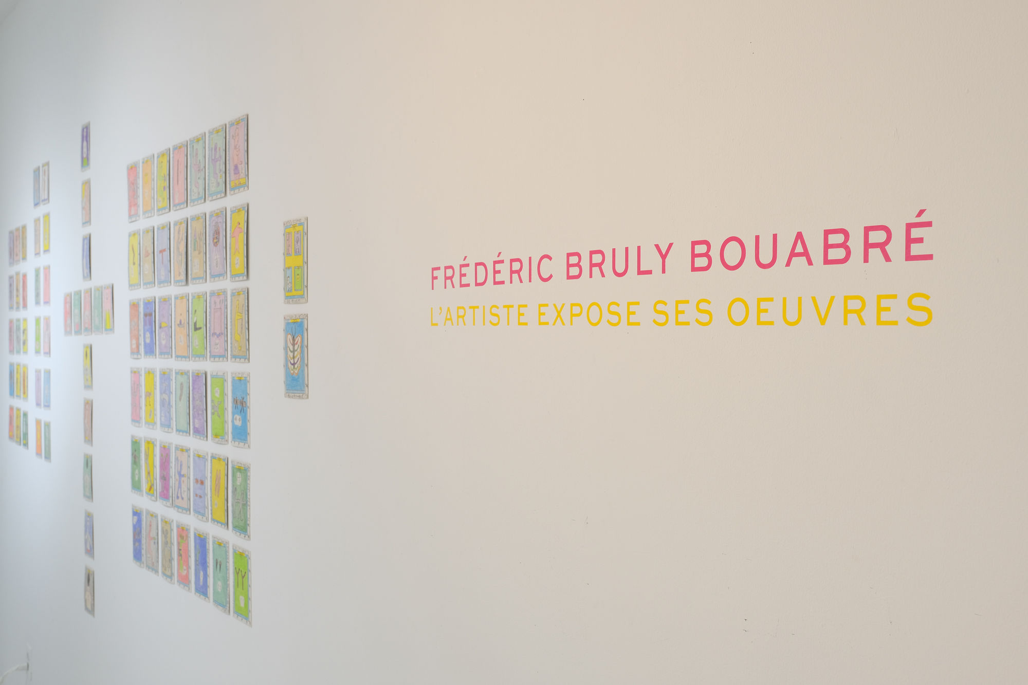 Frédéric Bruly Bouabré: l'artiste expose ses oeuvres