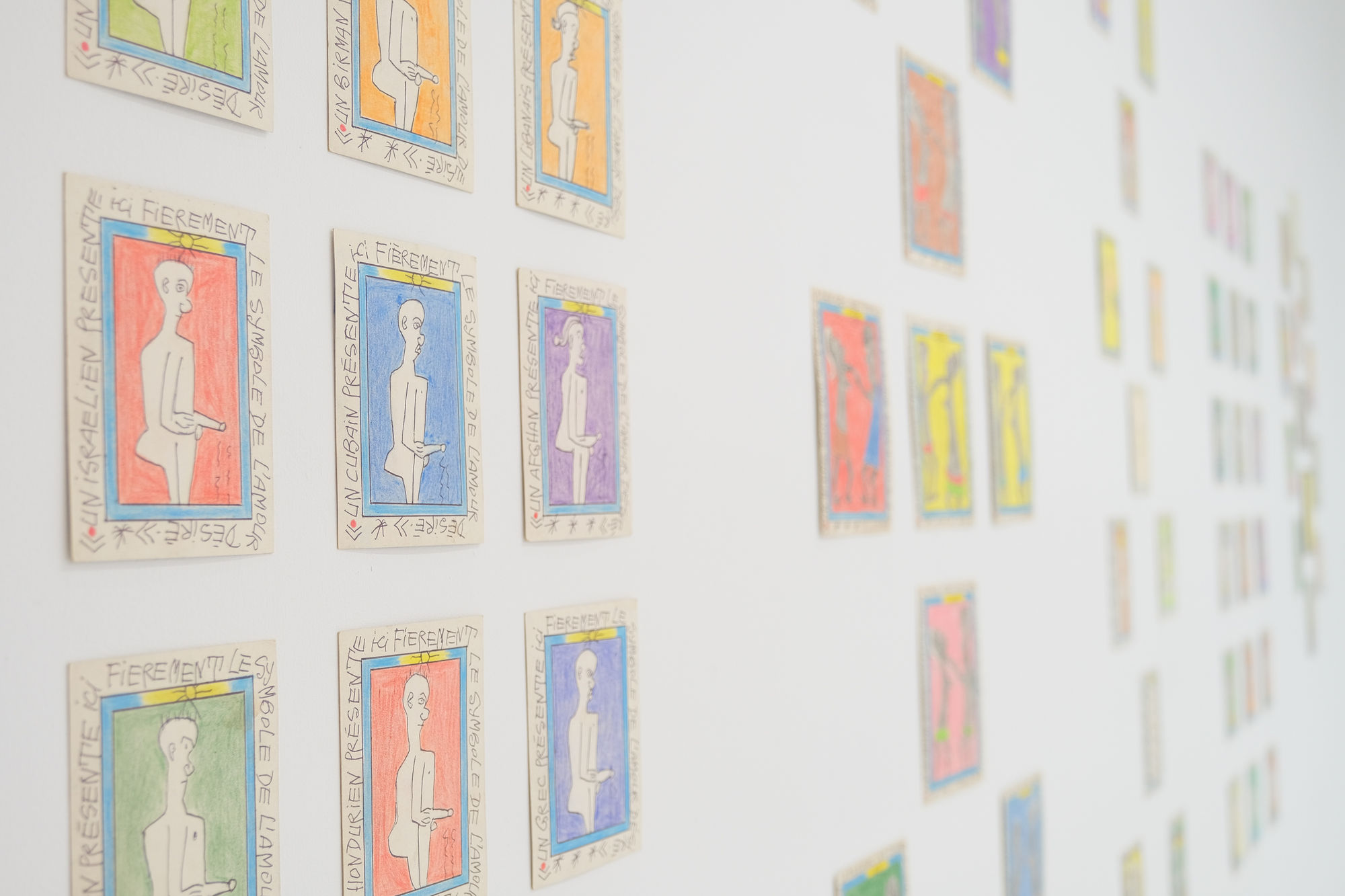 Frédéric Bruly Bouabré: l'artiste expose ses oeuvres