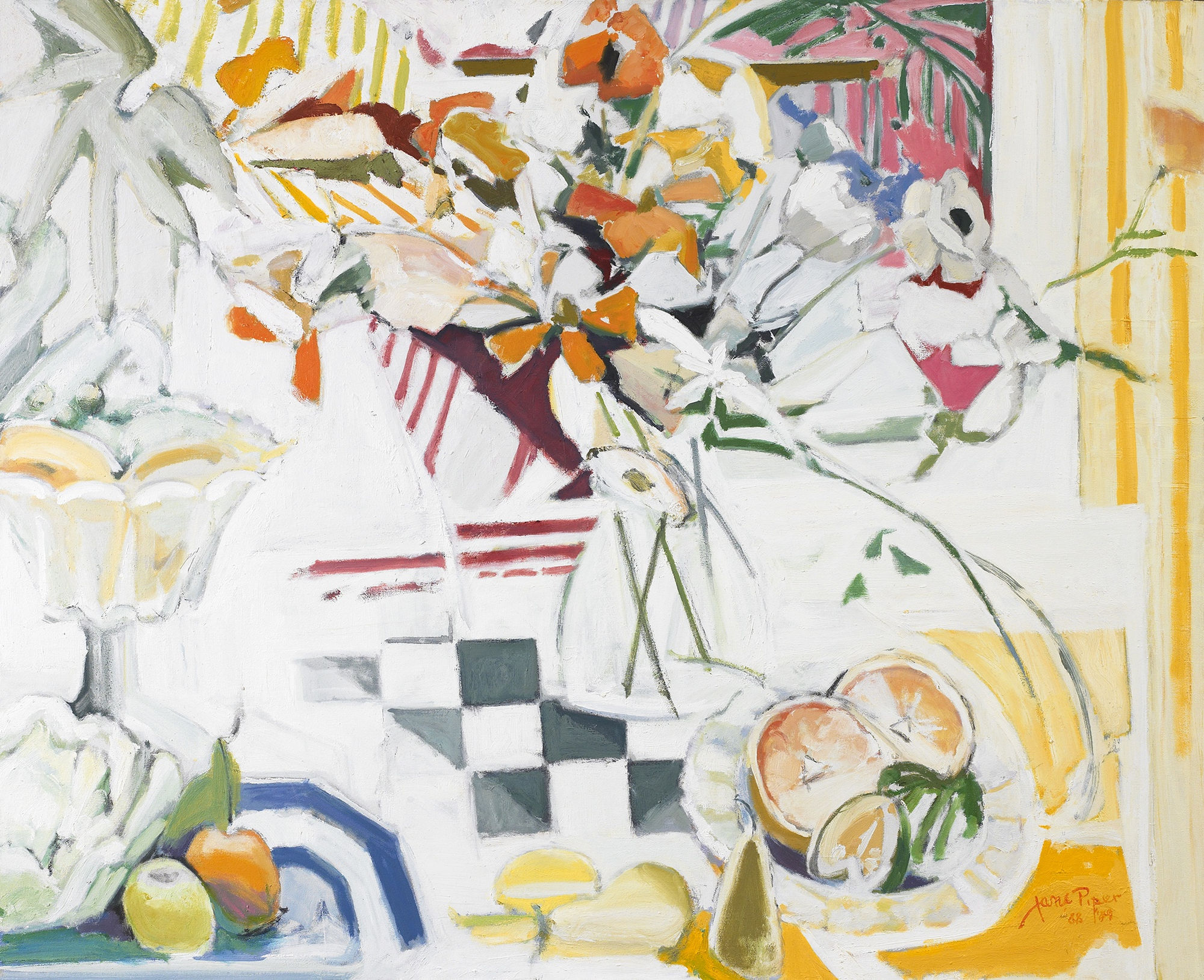 Jane Piper, Cosmos with Chess Board, 1988-89