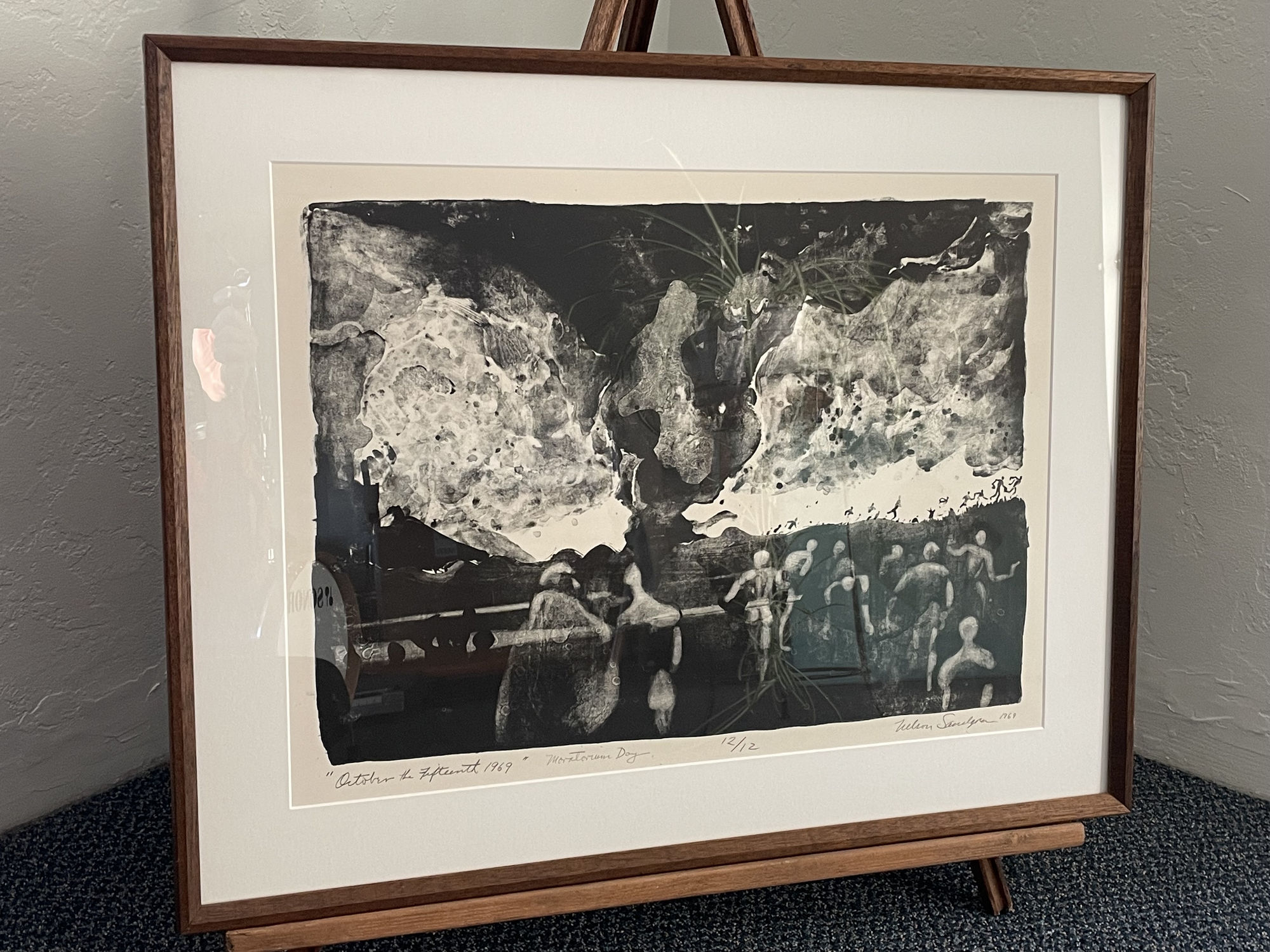 Nelson Sandgren (1917-2006), Moratorium Day, 1969