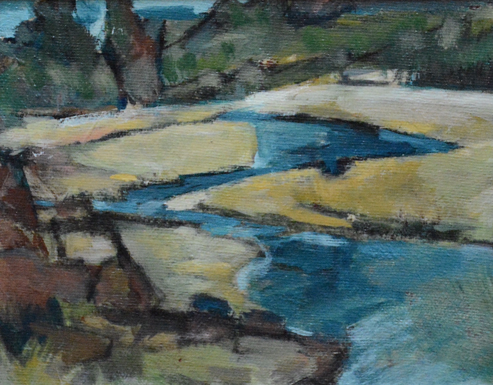 Kathryn Cotnoir, Meandering Stream