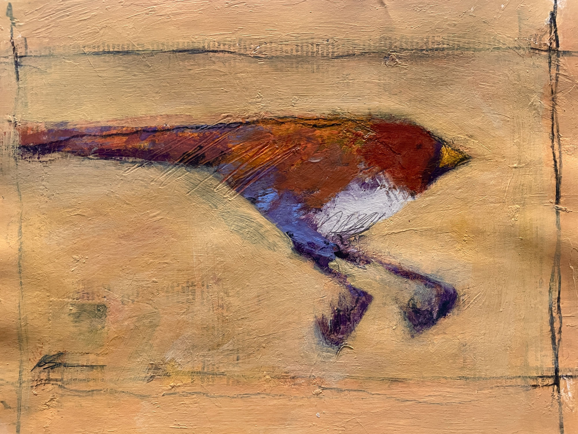 Robert Schlegel (1947-2021), Walking Bird #8 , 2017