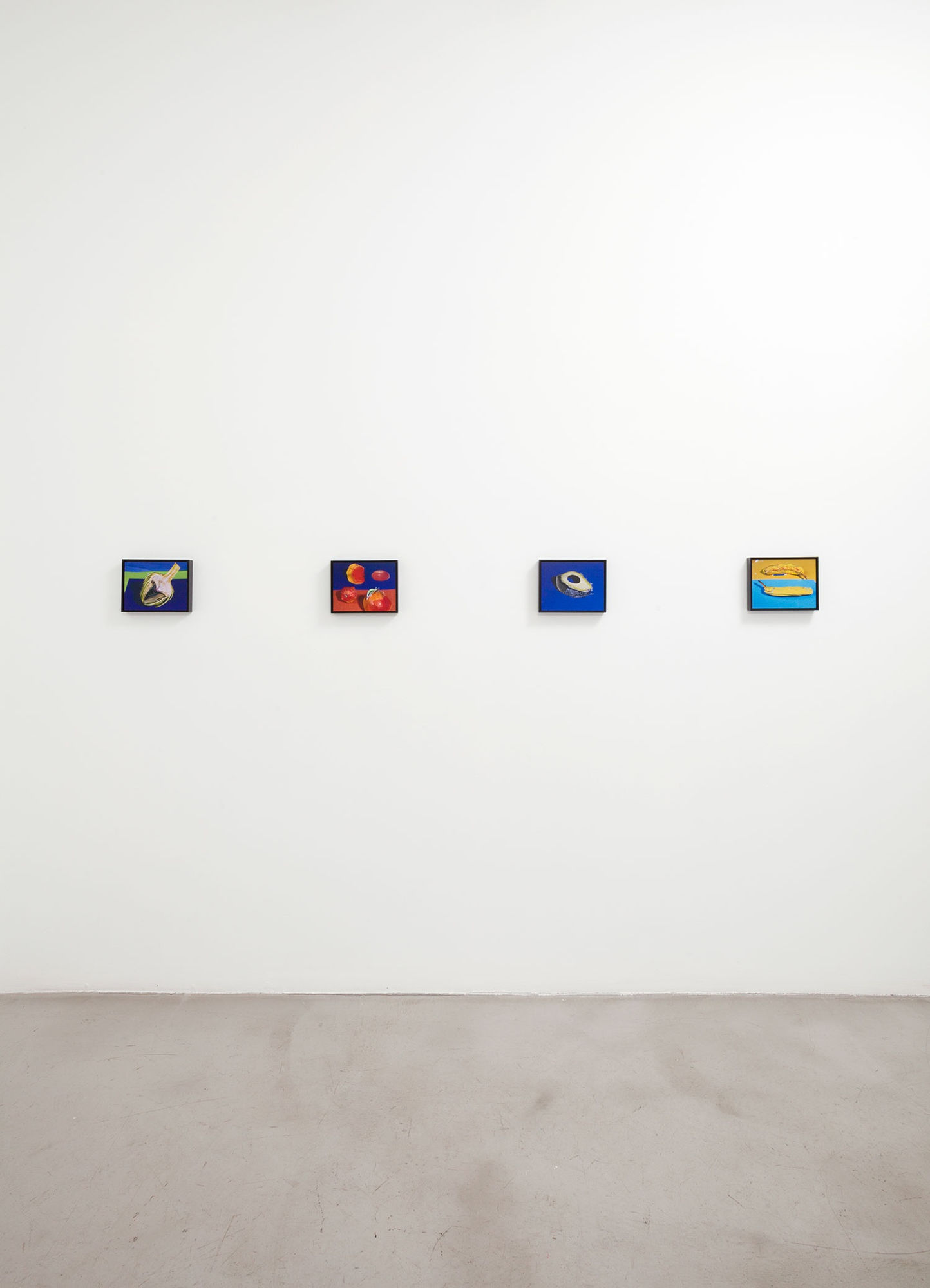 Installation view of Daniel Gordon: The Green Line at M+B, 2013