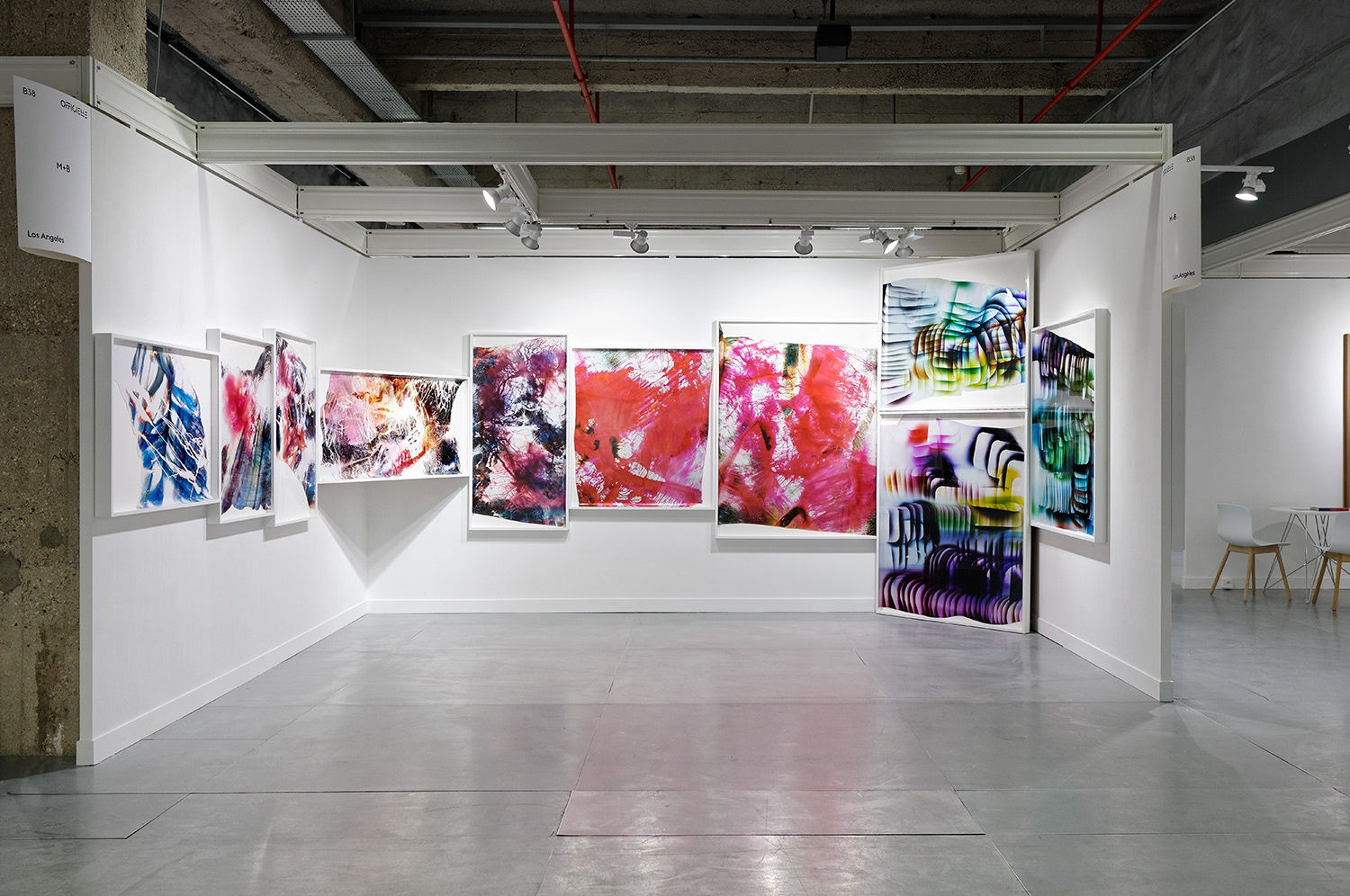 Installation view of Mariah Robertson at FIAC's (OFF)ICIELLE ART FAIR, 2015