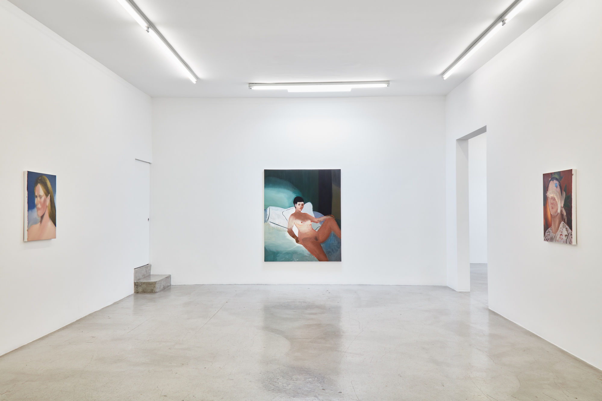 Installation view of Kenrick McFarlane: Naked & Famous at M+B, December 11, 2021 - January 22, 2022.