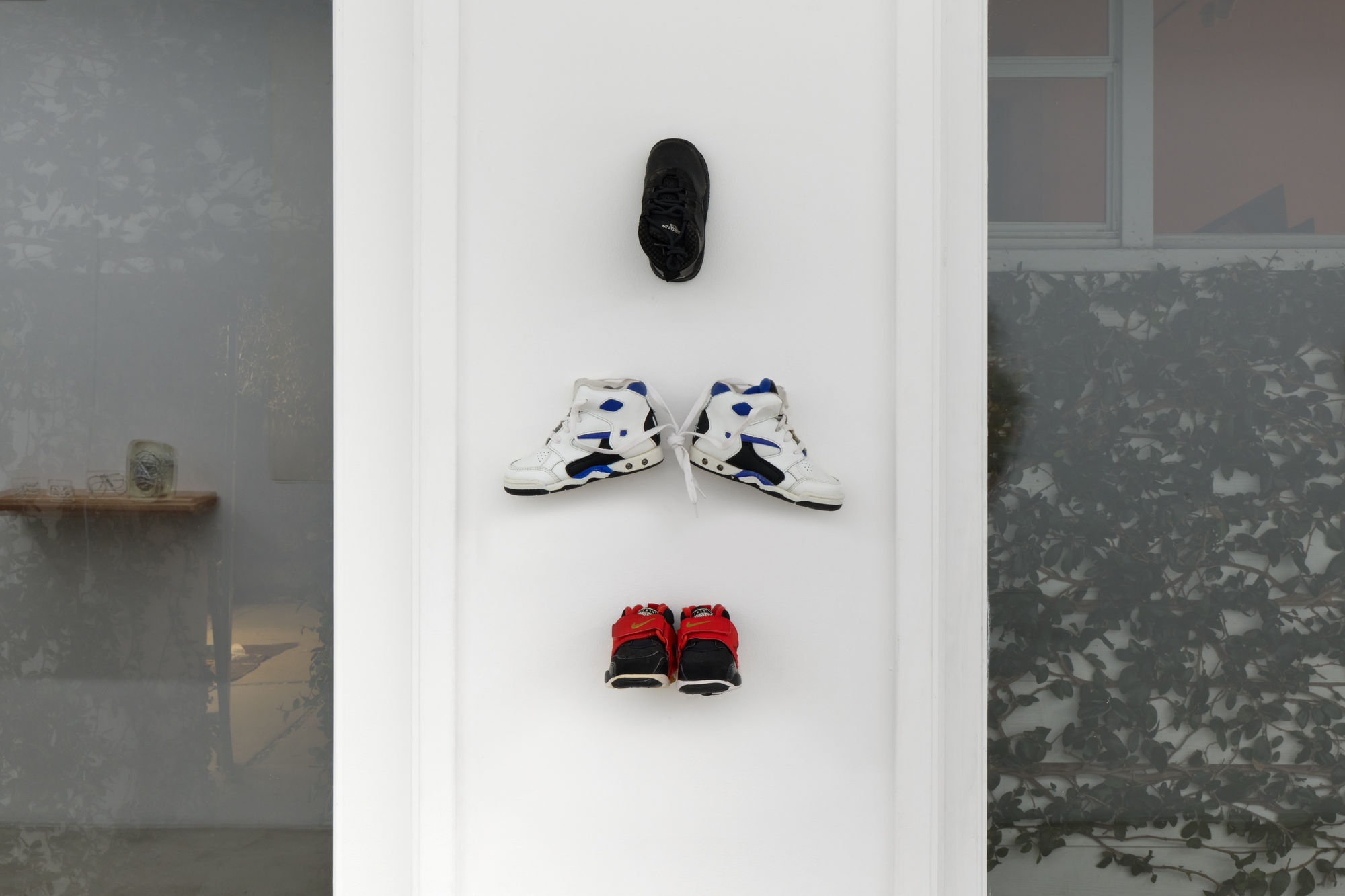 Installation view of Monsieur Zohore: MZ.25 (My Condolences) at M+B, 2023