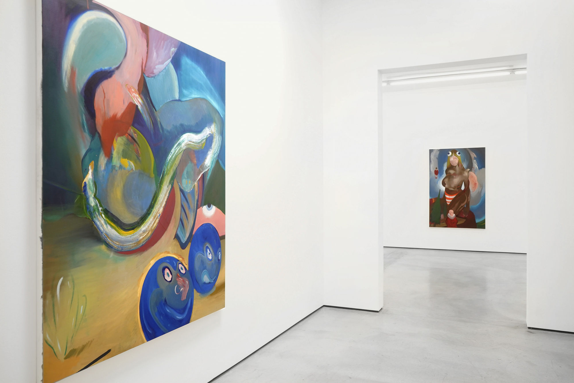 Installation view of Kenrick McFarlane: META at M+B, Los Angeles